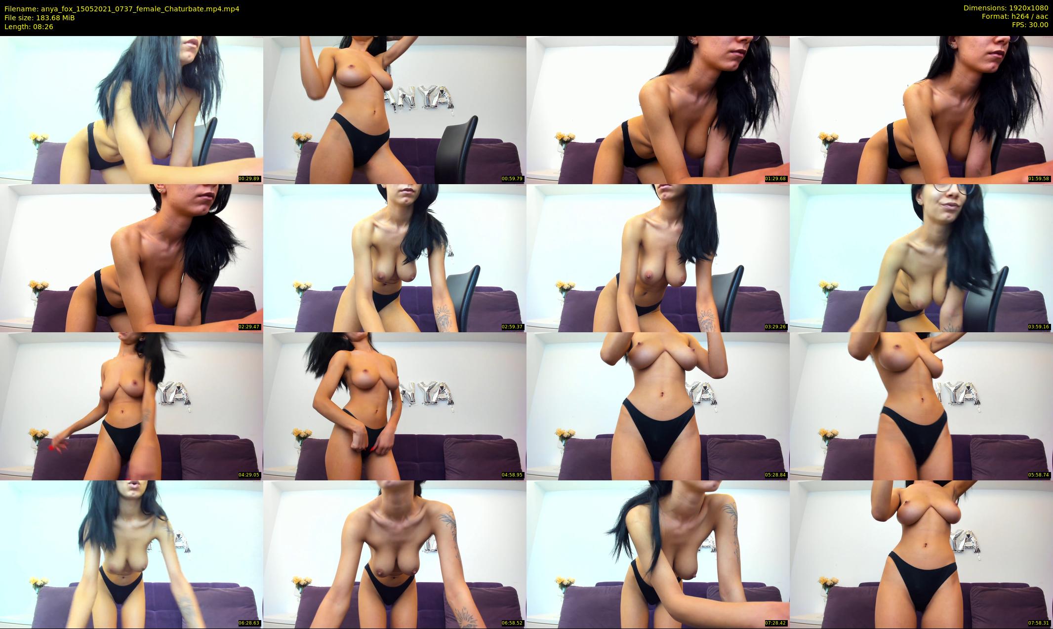 anya_fox — 9 minute Chaturbate female cam show recording, 1080p, May 15, 2021