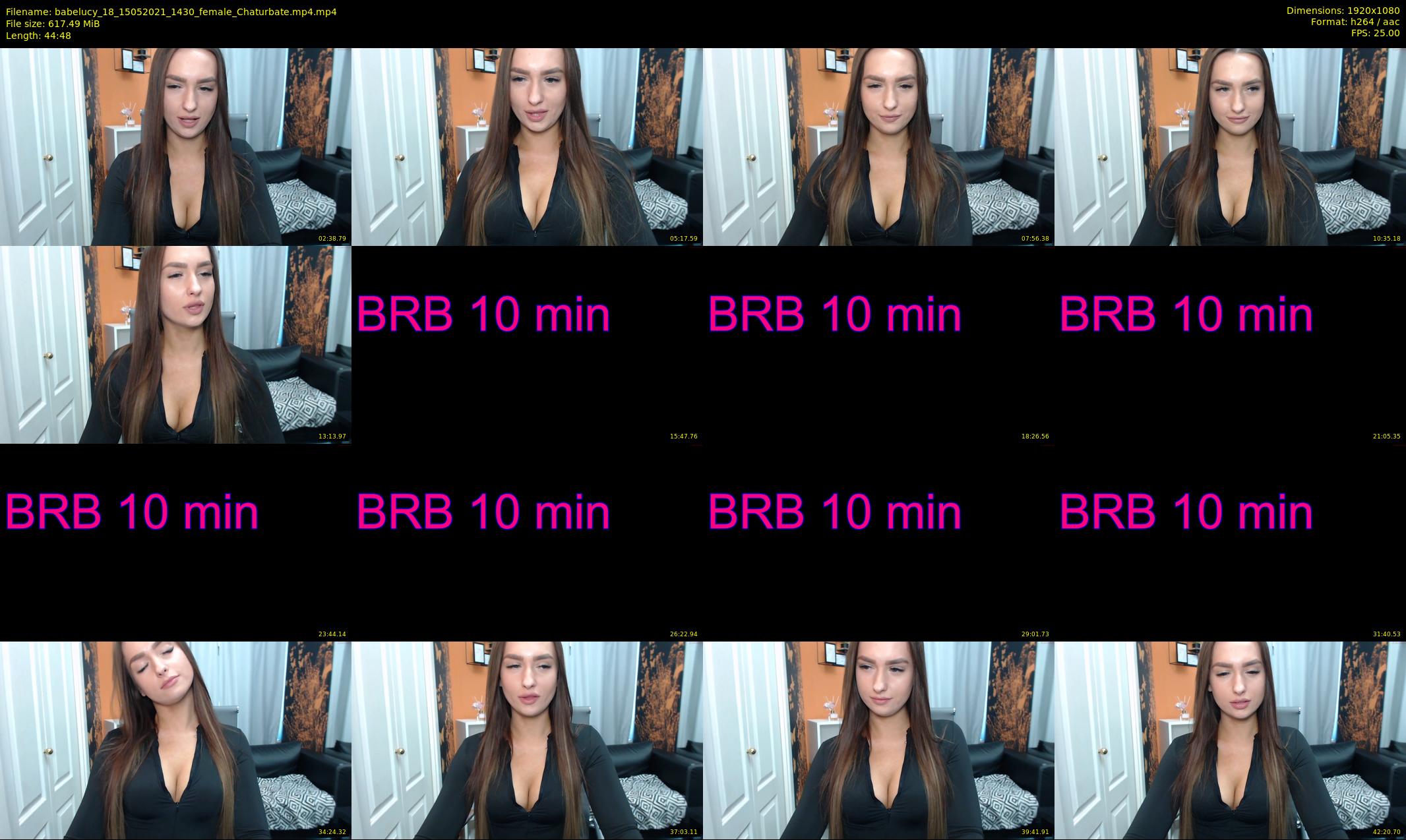 babelucy_18 — 45 minute Chaturbate female cam show recording, 1080p, May 15, 2021