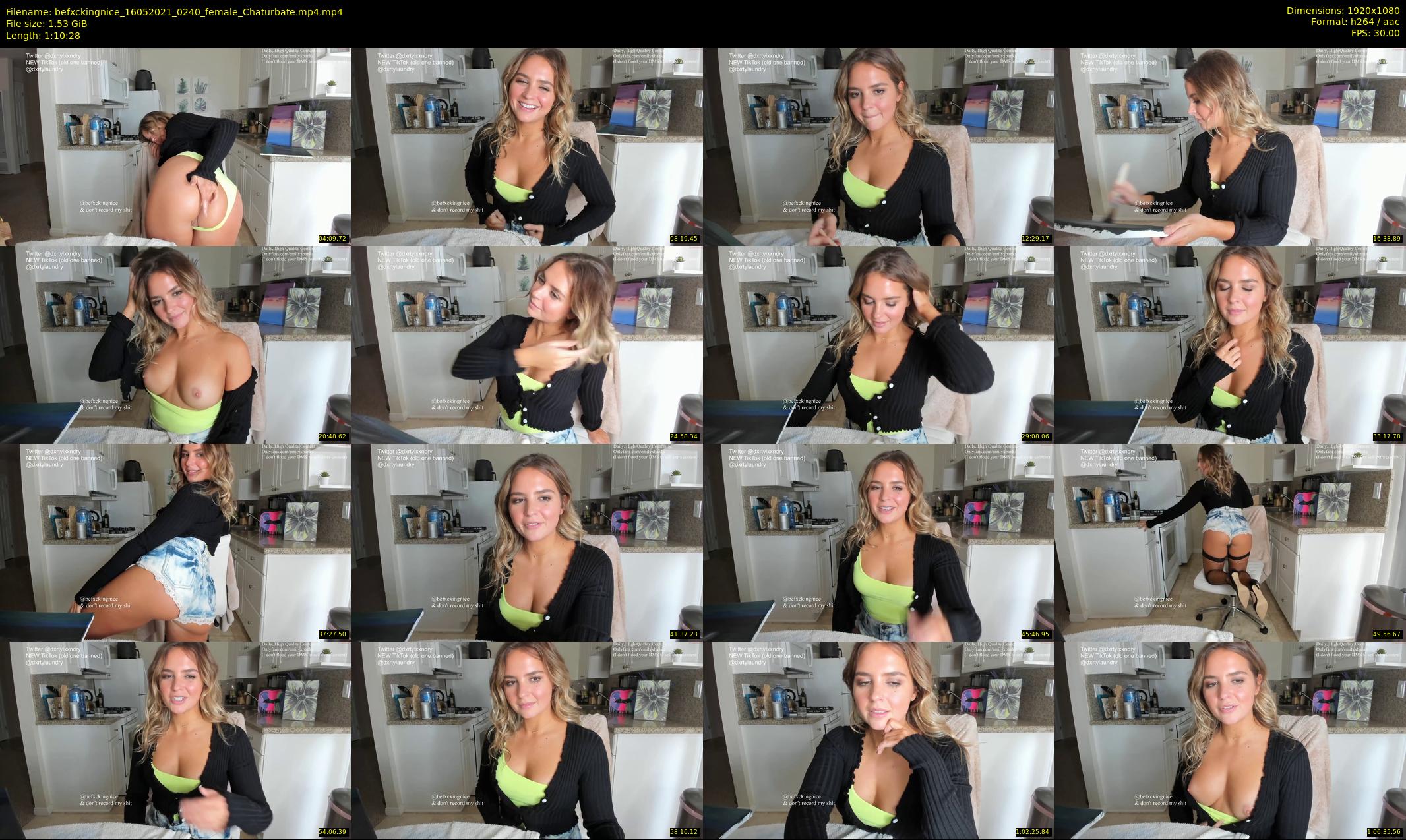 befxckingnice — 71 minute Chaturbate female cam show recording, 1080p, May 16, 2021