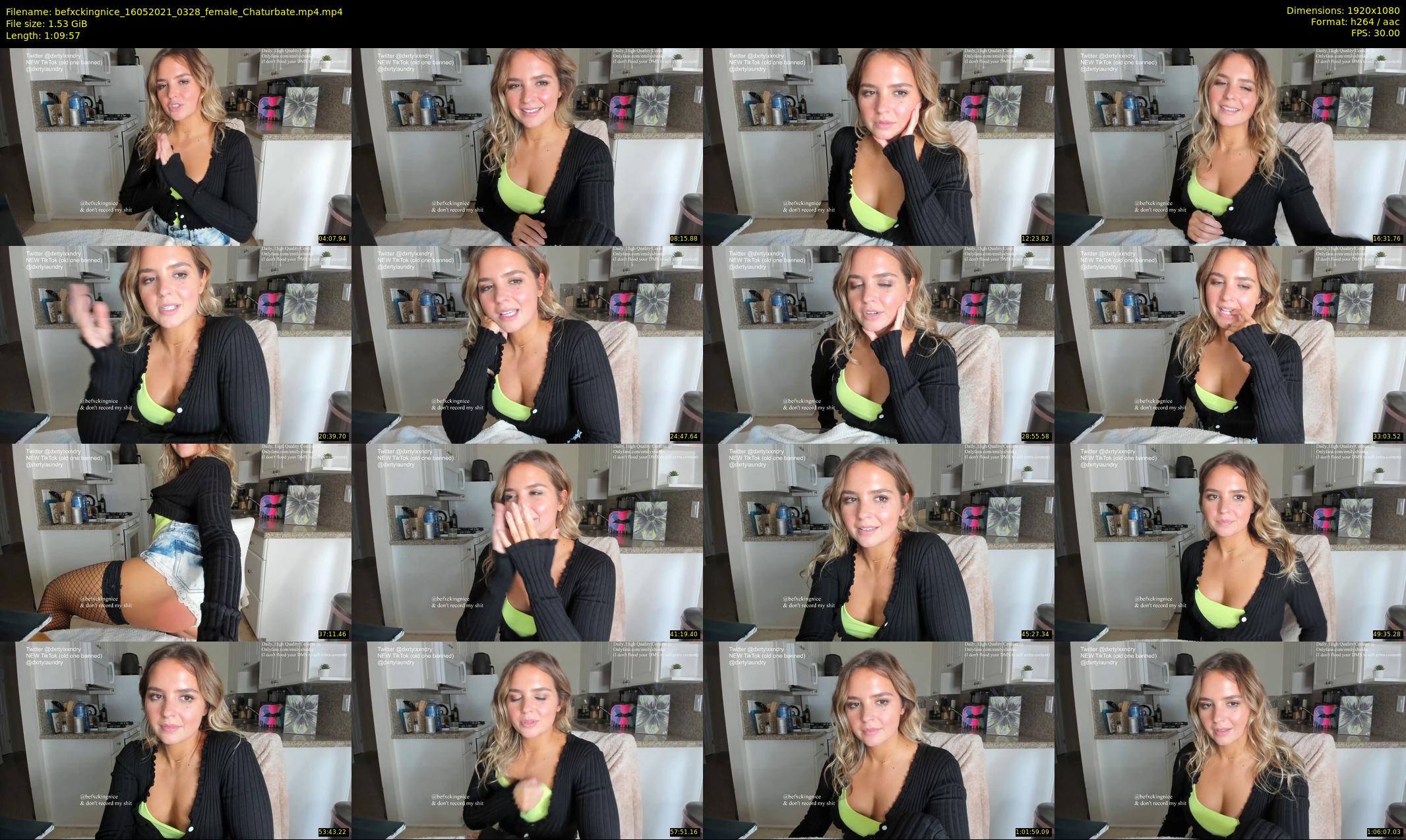 befxckingnice — 70 minute Chaturbate female cam show recording, 1080p, May 16, 2021