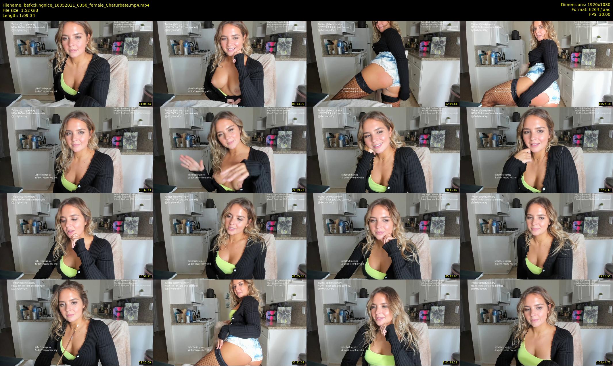 befxckingnice — 70 minute Chaturbate female cam show recording, 1080p, May 16, 2021