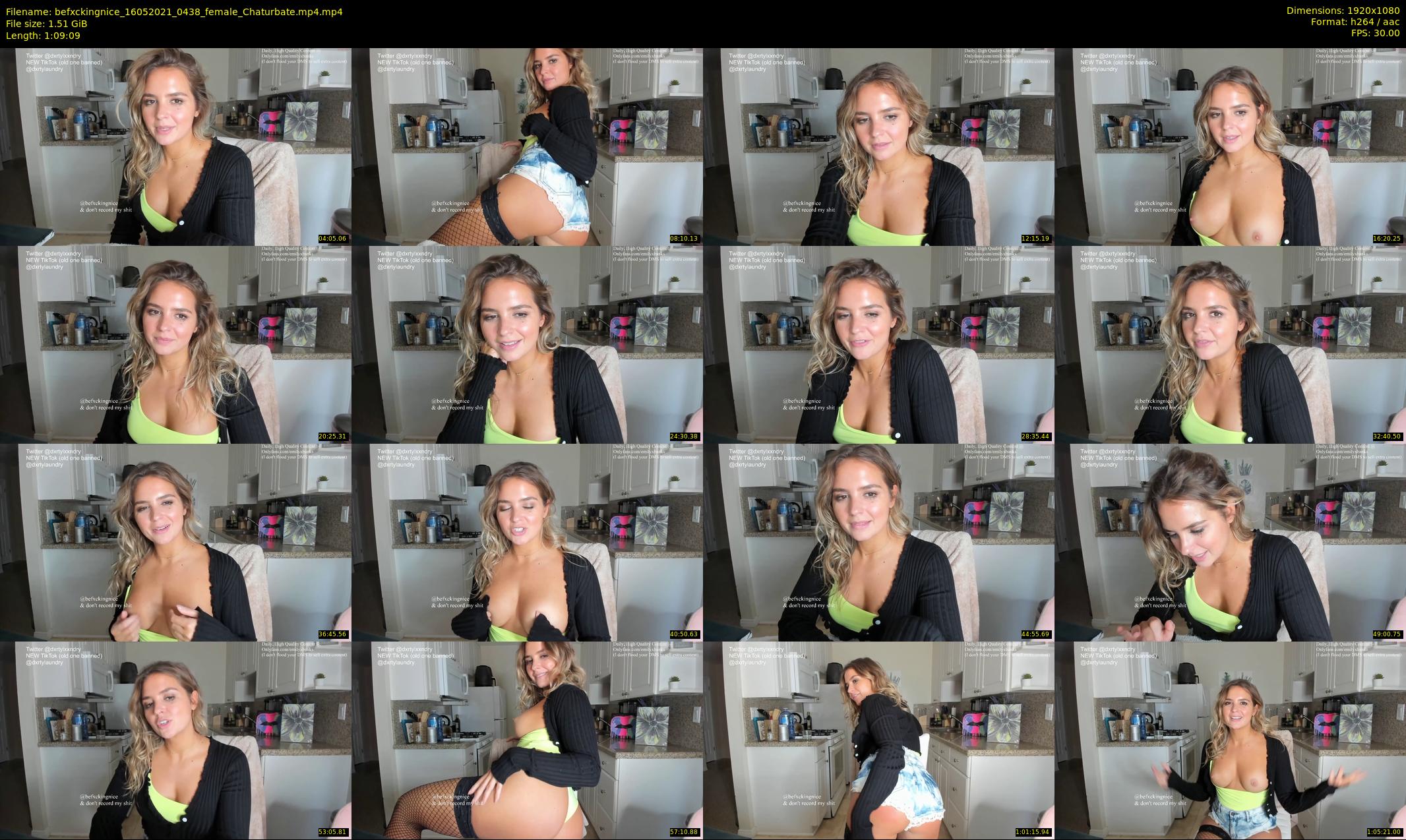 befxckingnice — 70 minute Chaturbate female cam show recording, 1080p, May 16, 2021