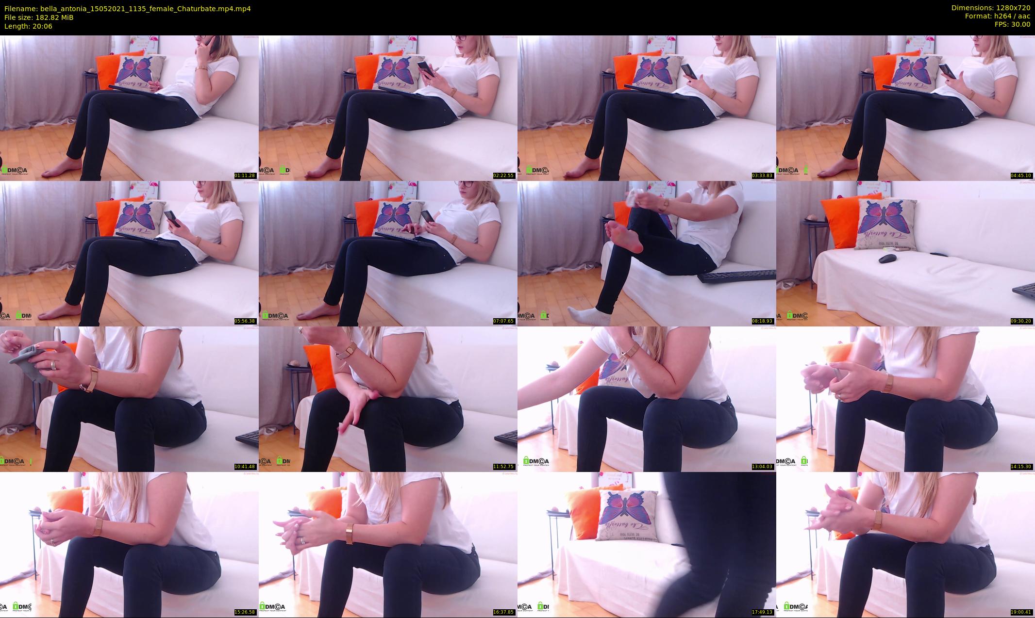 bella_antonia — 21 minute Chaturbate female cam show recording, 720p, May 15, 2021