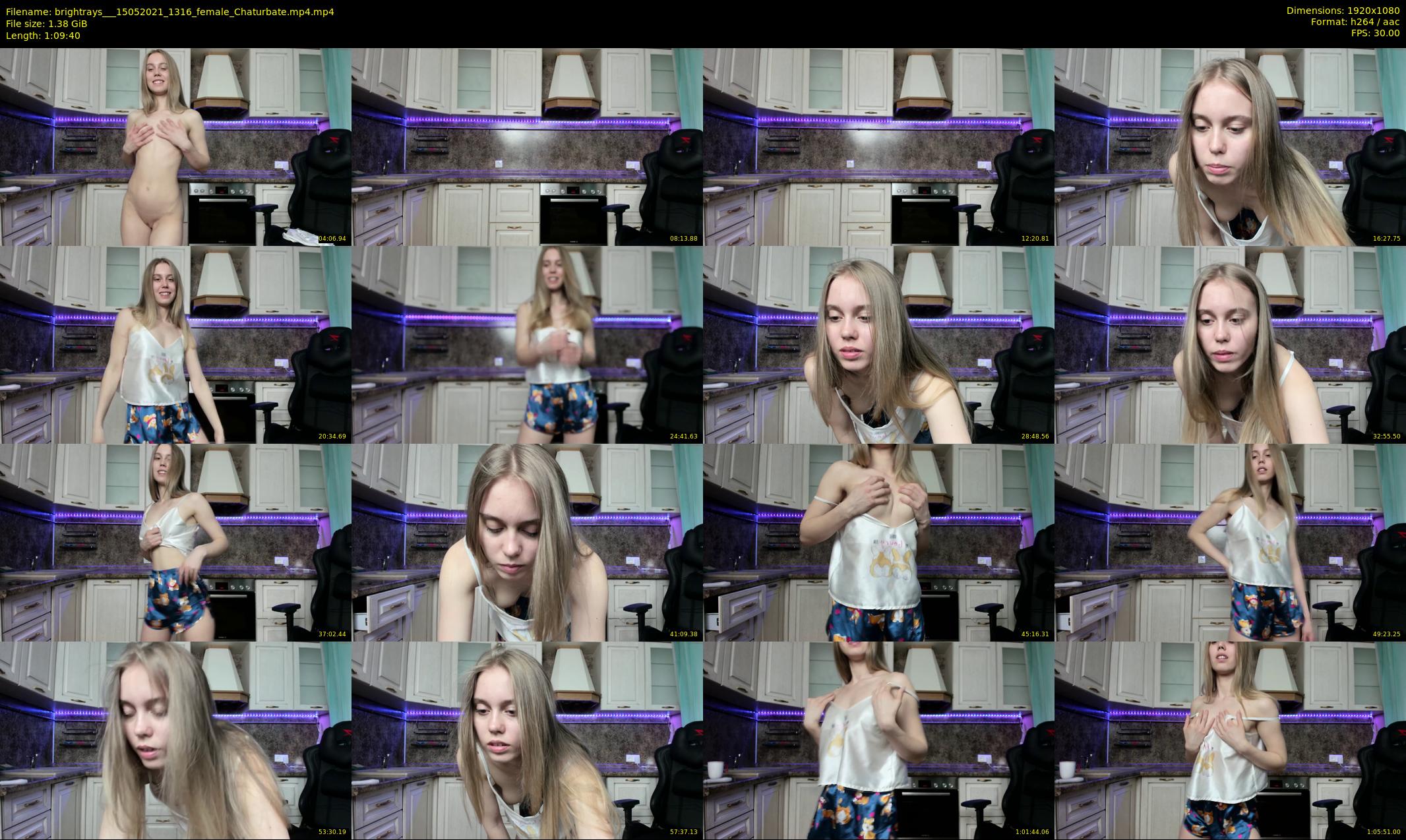brightrays__ — 70 minute Chaturbate female cam show recording, 1080p, May 15, 2021