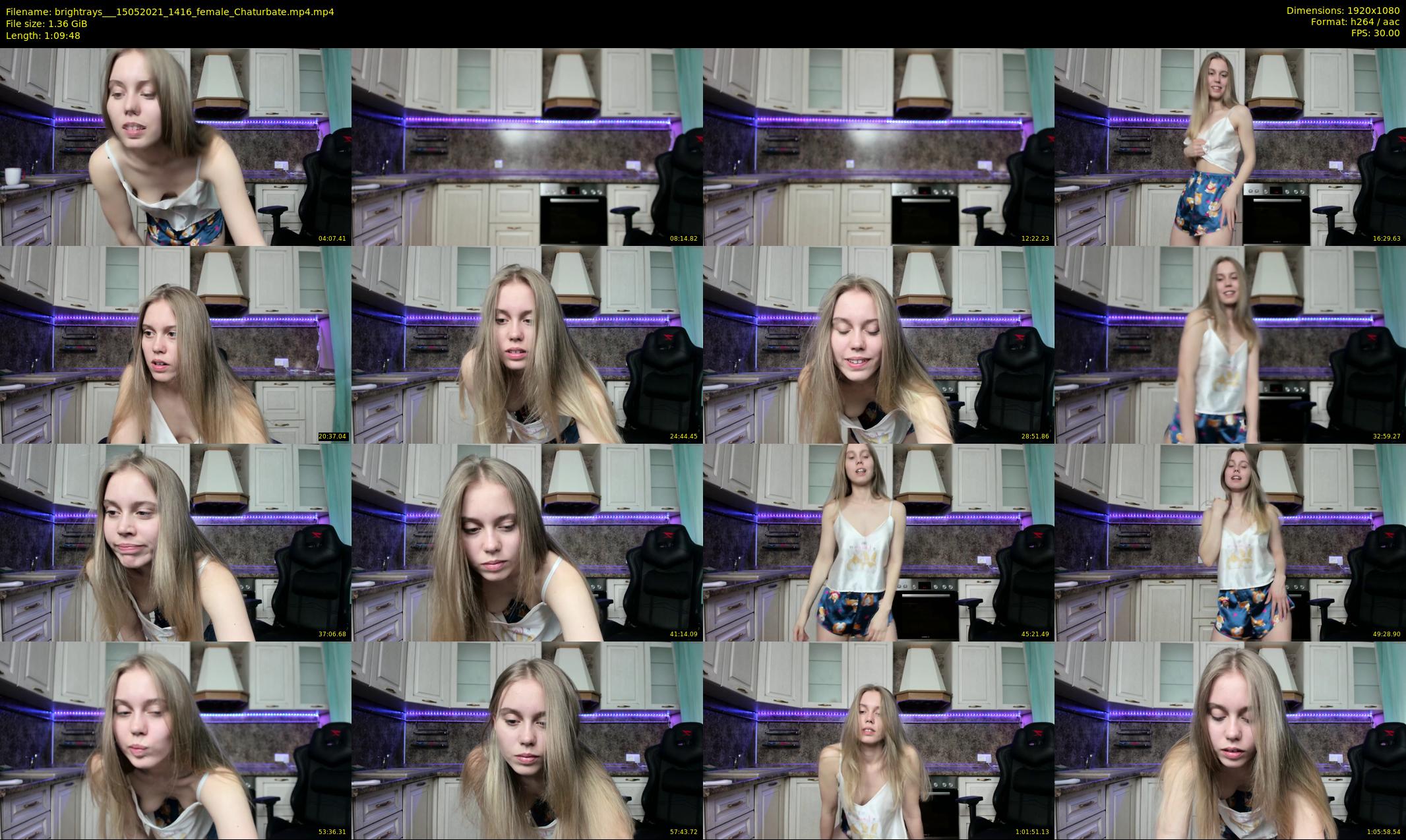 brightrays__ — 70 minute Chaturbate female cam show recording, 1080p, May 15, 2021