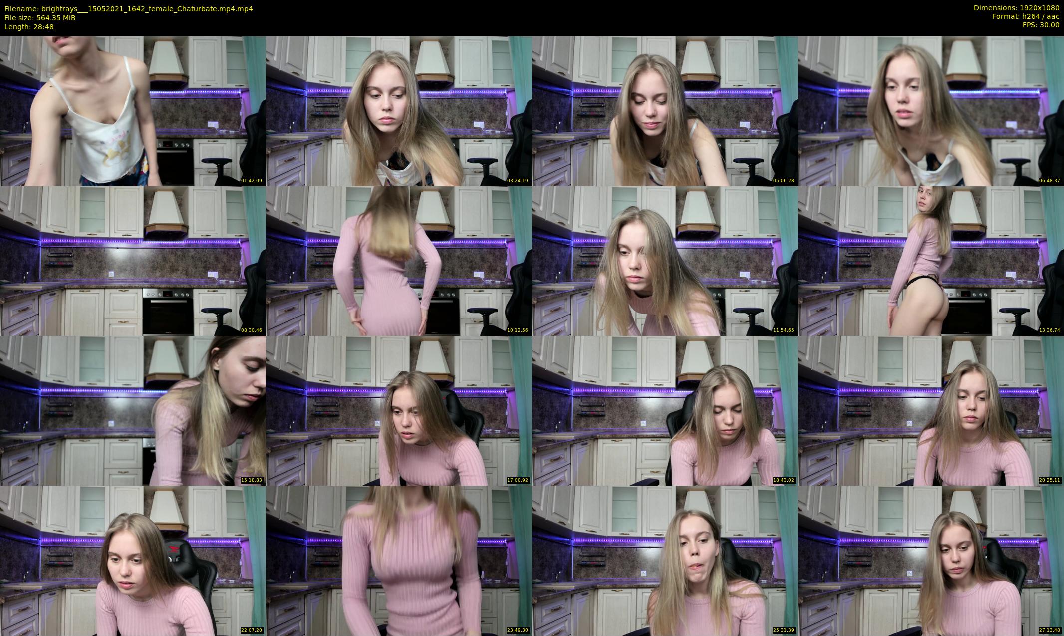 brightrays__ — 29 minute Chaturbate female cam show recording, 1080p, May 15, 2021