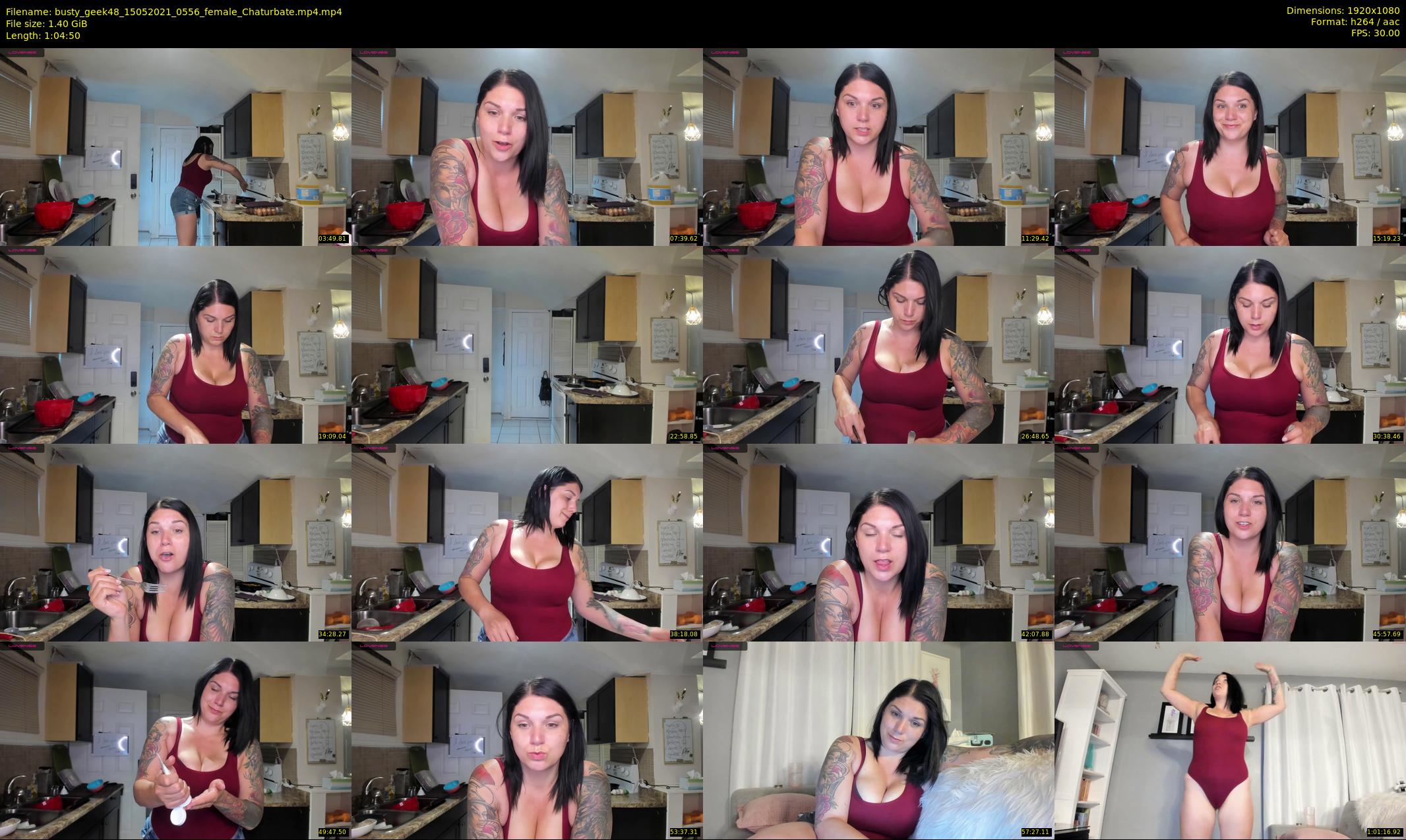 busty_geek48 — 65 minute Chaturbate female cam show recording, 1080p, May 15, 2021
