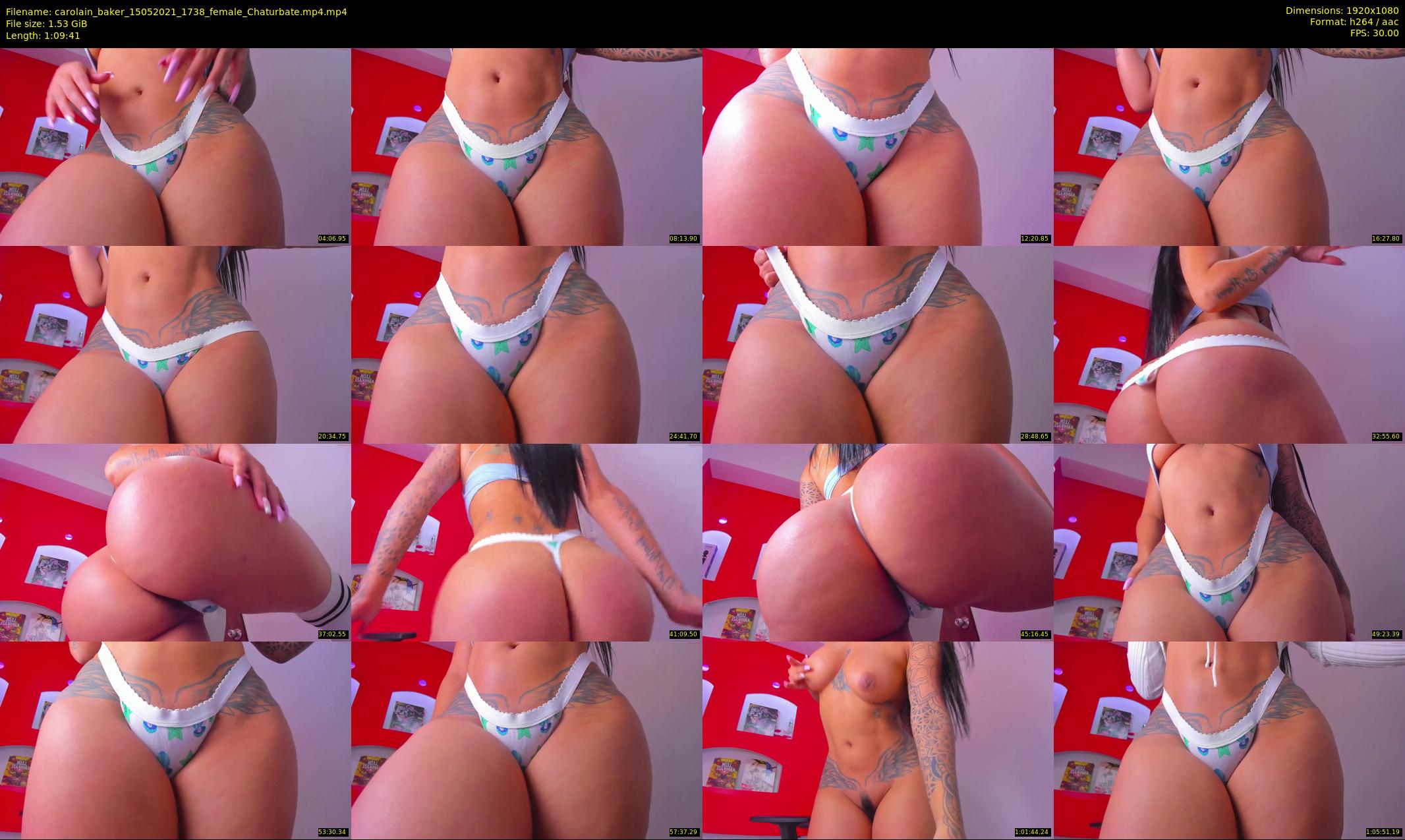carolain_baker — 70 minute Chaturbate female cam show recording, 1080p, May 15, 2021