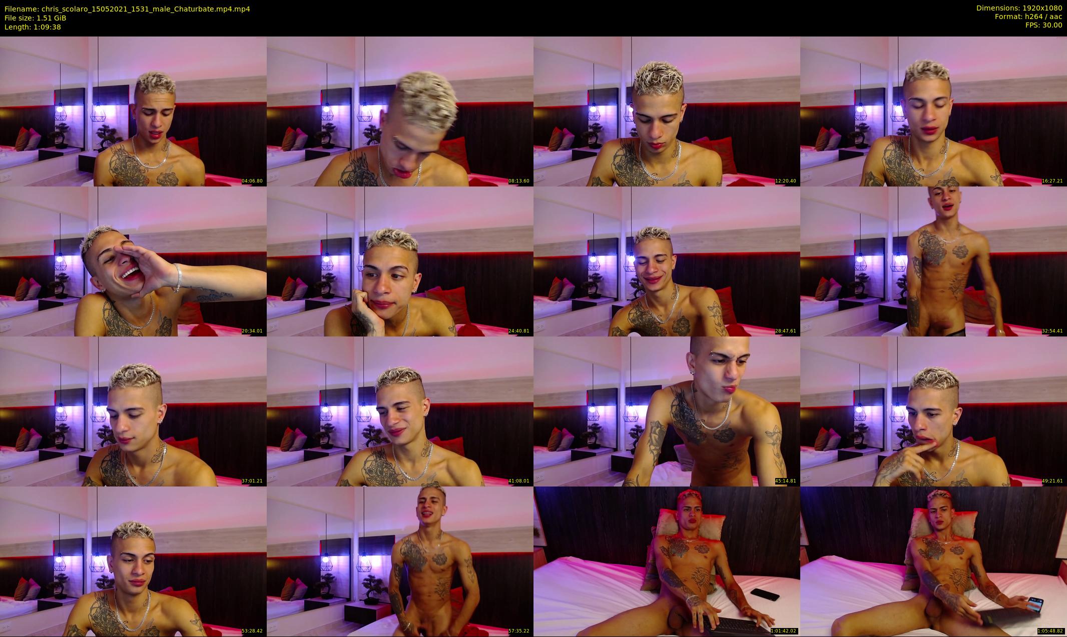 chris_scolaro — 70 minute Chaturbate male cam show recording, 1080p, May 15, 2021