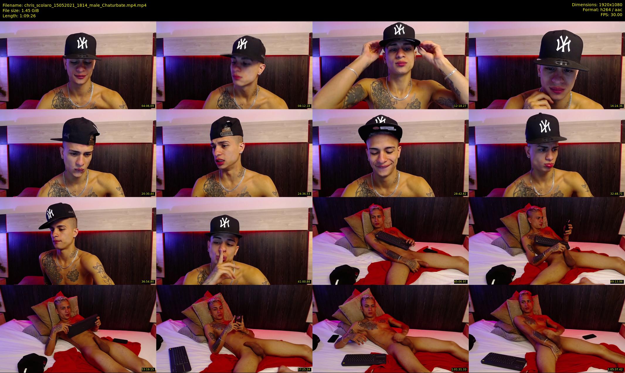 chris_scolaro — 70 minute Chaturbate male cam show recording, 1080p, May 15, 2021
