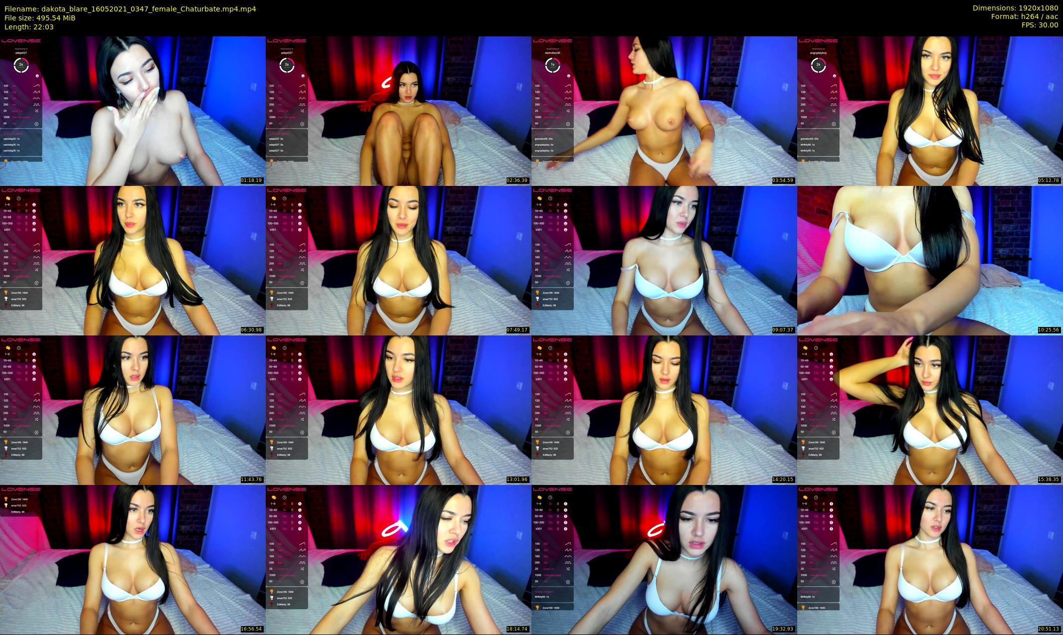 dakota_blare — 23 minute Chaturbate female cam show recording, 1080p, May 16, 2021