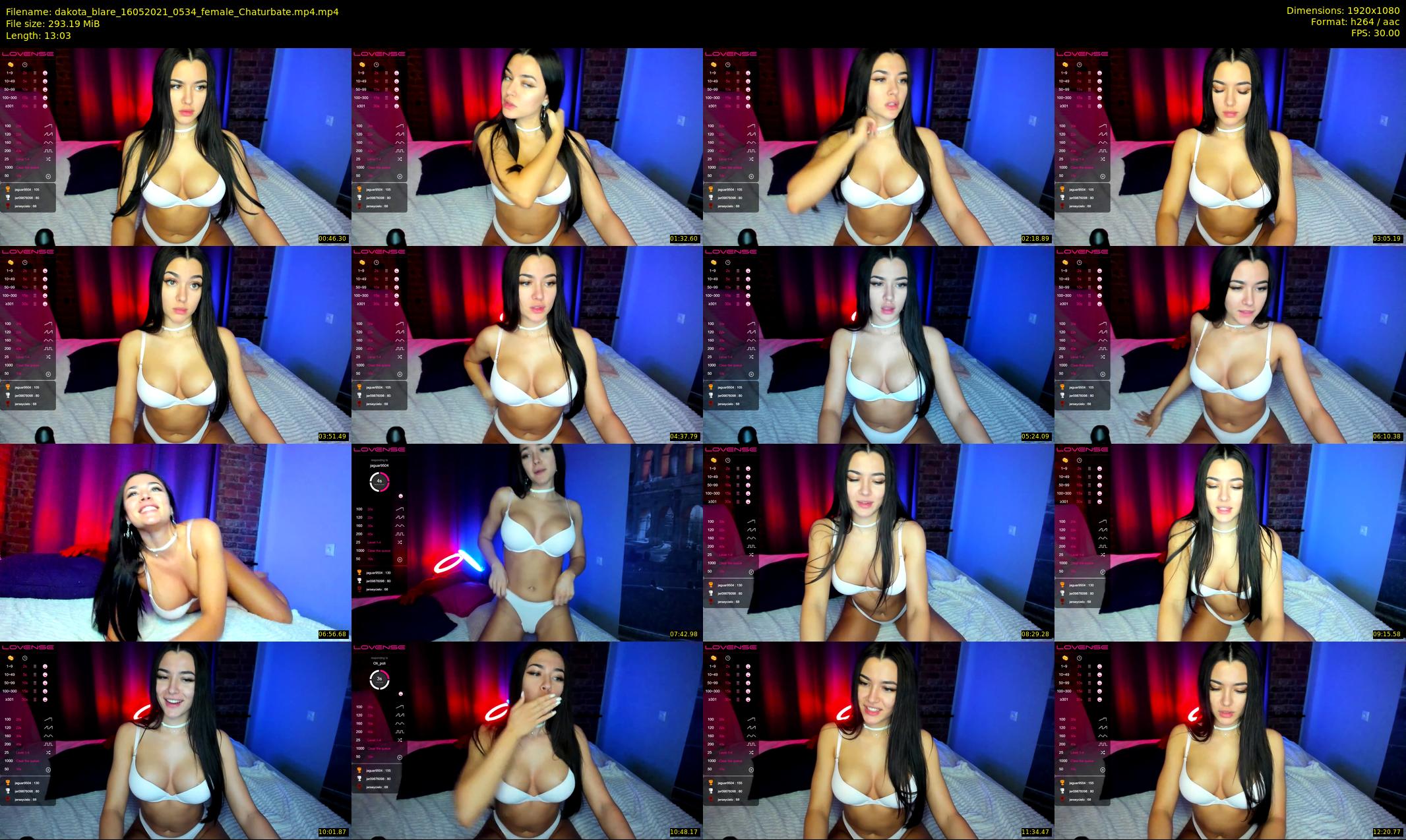 dakota_blare — 14 minute Chaturbate female cam show recording, 1080p, May 16, 2021
