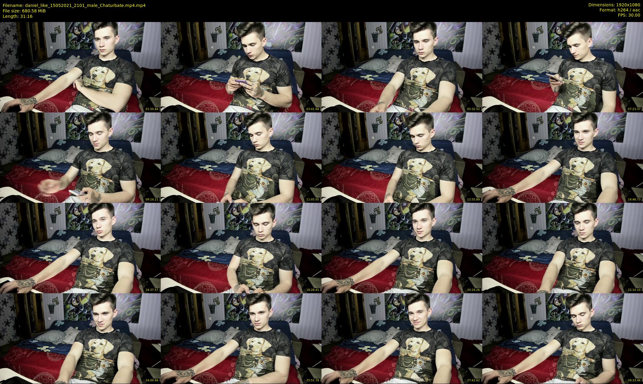 daniel_like — 32 minute Chaturbate male cam show recording, 1080p, May 15, 2021