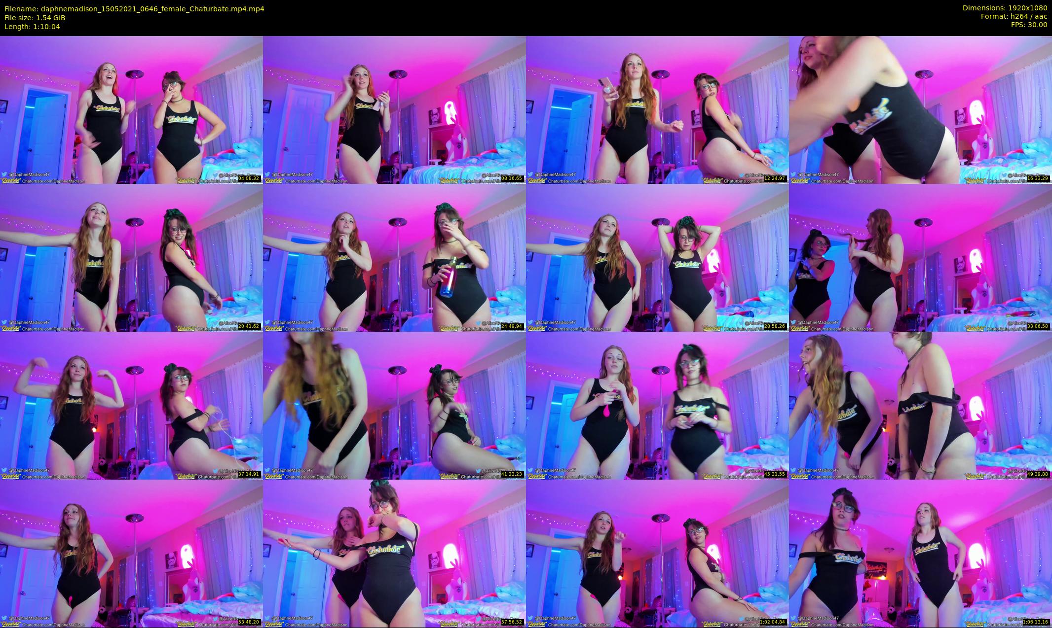 daphnemadison — 71 minute Chaturbate couple cam show recording, 1080p, May 15, 2021