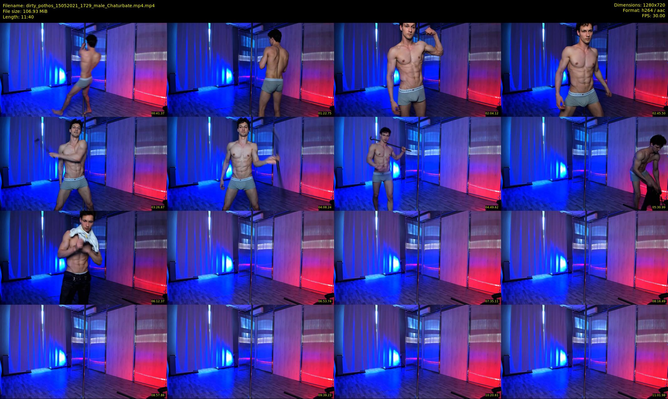 dirty_pothos — 12 minute Chaturbate male cam show recording, 720p, May 15, 2021