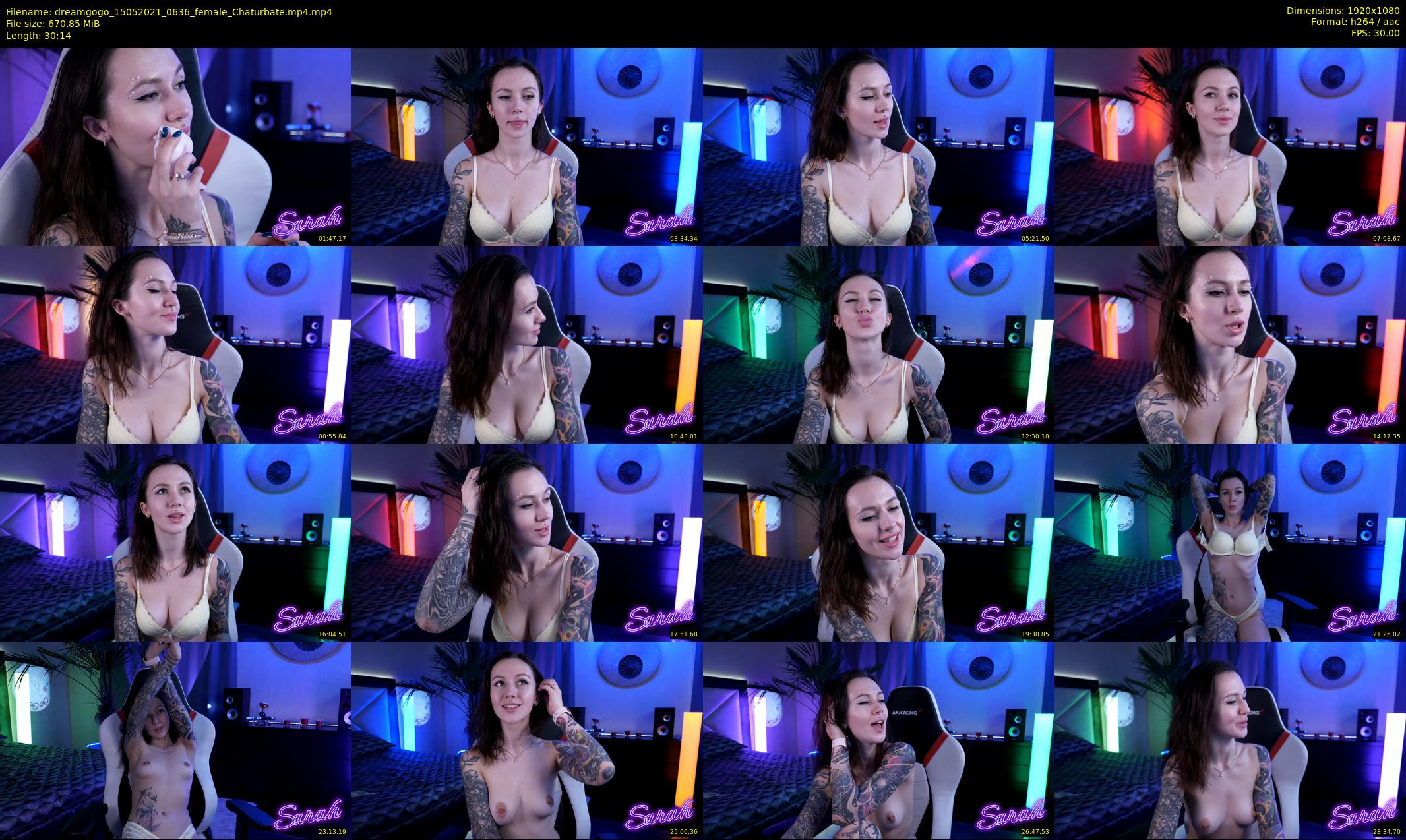 dreamgogo — 31 minute Chaturbate female cam show recording, 1080p, May 15, 2021