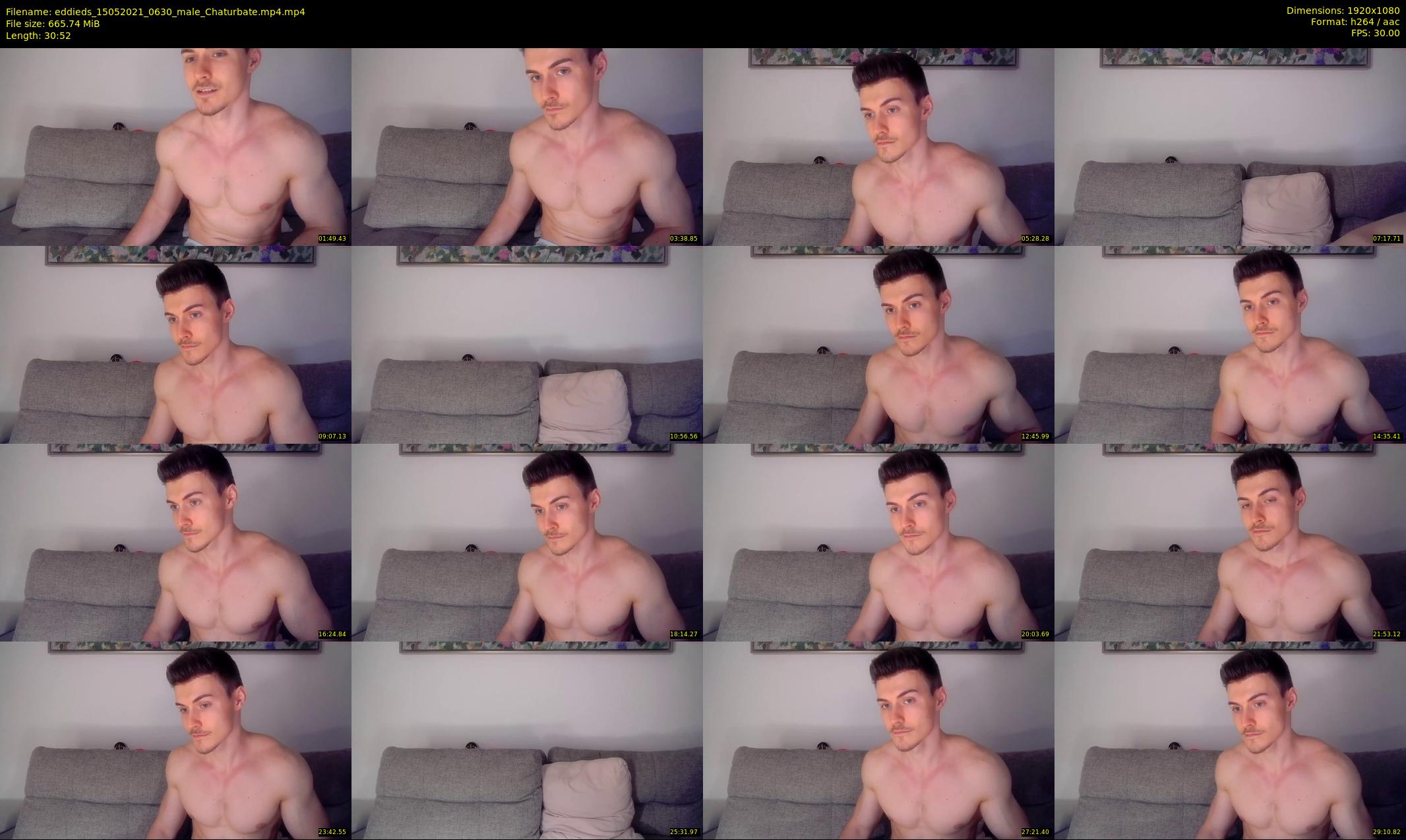 eddieds — 31 minute Chaturbate male cam show recording, 1080p, May 15, 2021