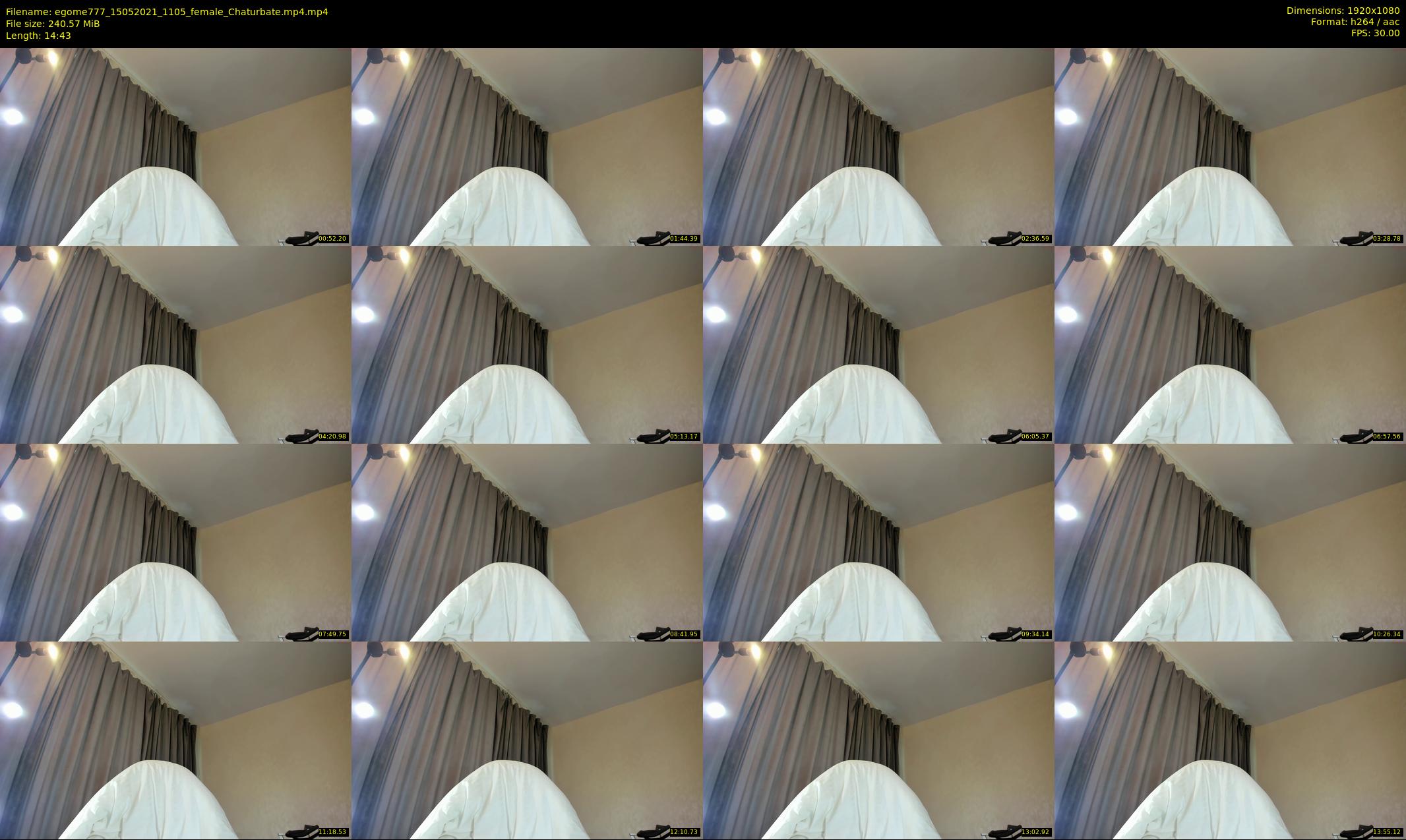 egome777 — 15 minute Chaturbate female cam show recording, 1080p, May 15, 2021