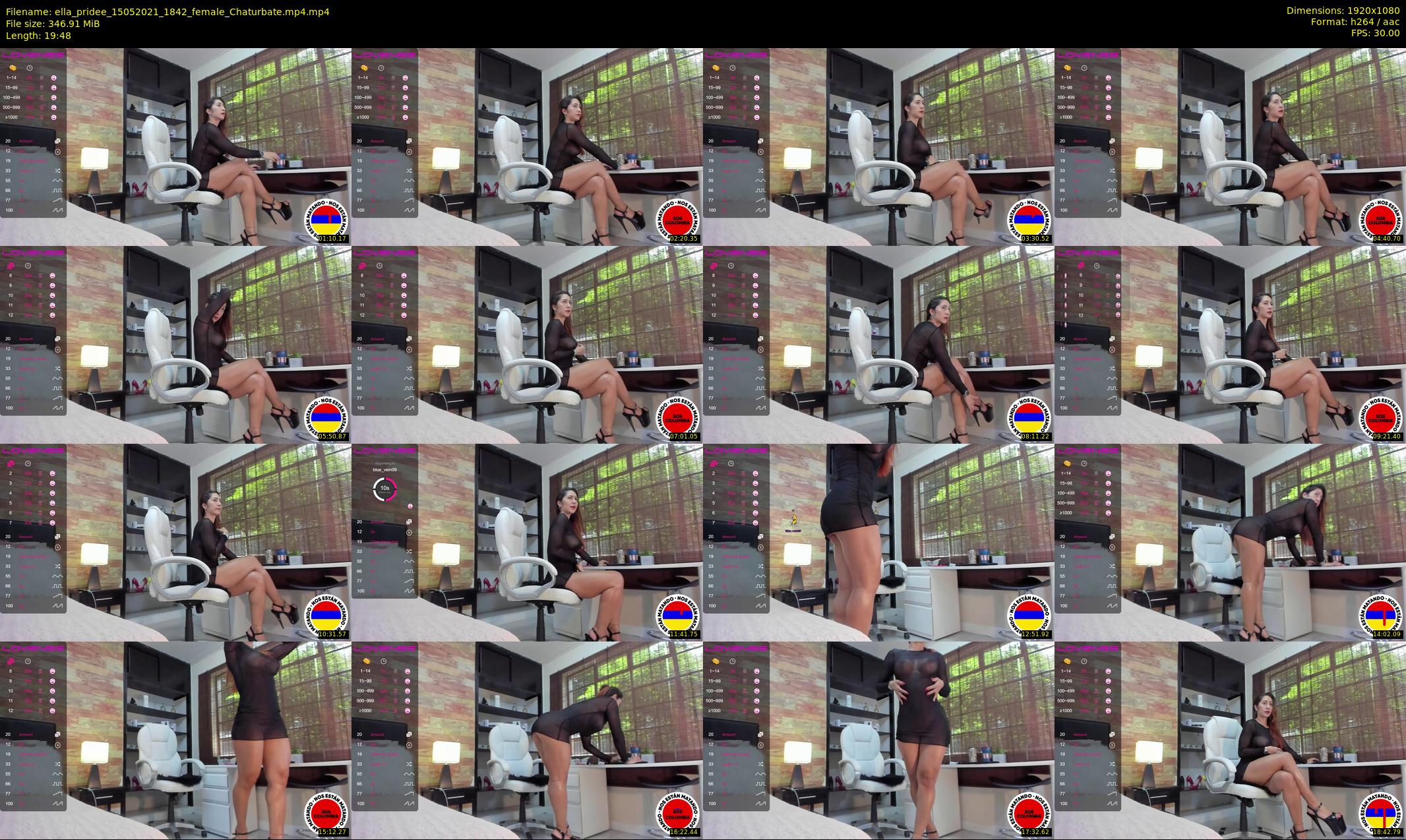 ella_pridee — 20 minute Chaturbate female cam show recording, 1080p, May 15, 2021