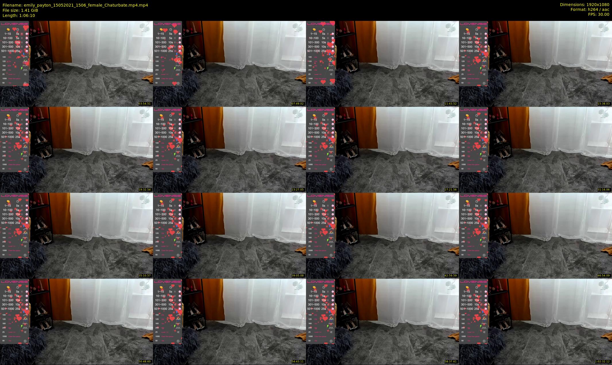 emily_payton — 67 minute Chaturbate female cam show recording, 1080p, May 15, 2021