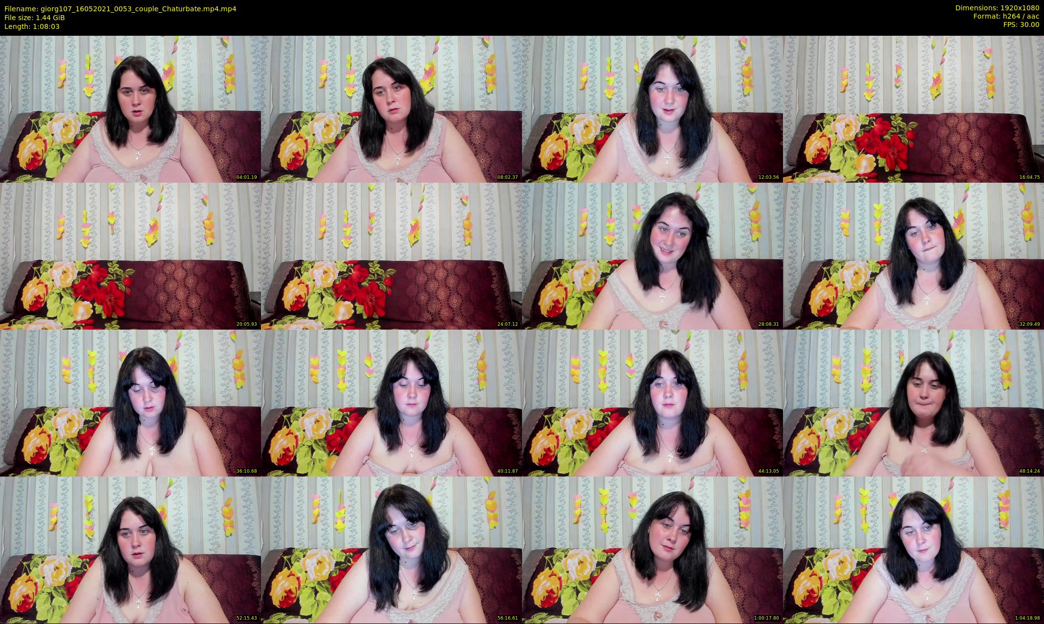 giorg107 — 69 minute Chaturbate couple cam show recording, 1080p, May 16, 2021