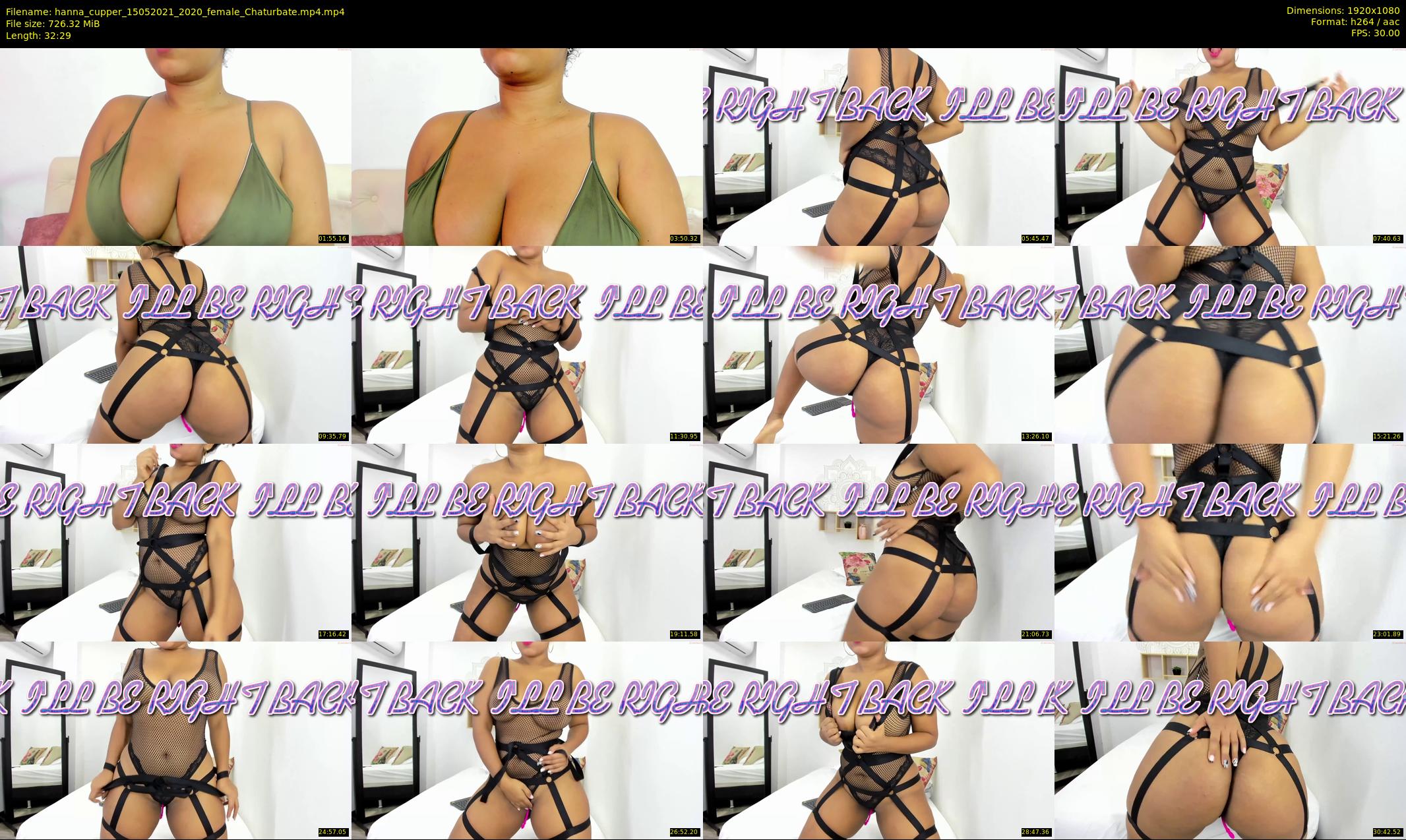 hanna_cupper — 33 minute Chaturbate female cam show recording, 1080p, May 15, 2021