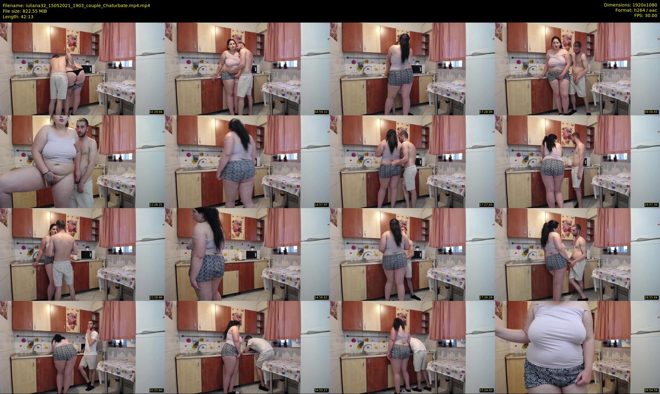 iuliana32 — 43 minute Chaturbate couple cam show recording, 1080p, May 15, 2021