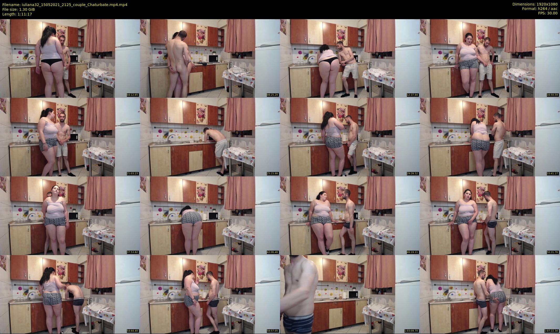 iuliana32 — 72 minute Chaturbate couple cam show recording, 1080p, May 15, 2021