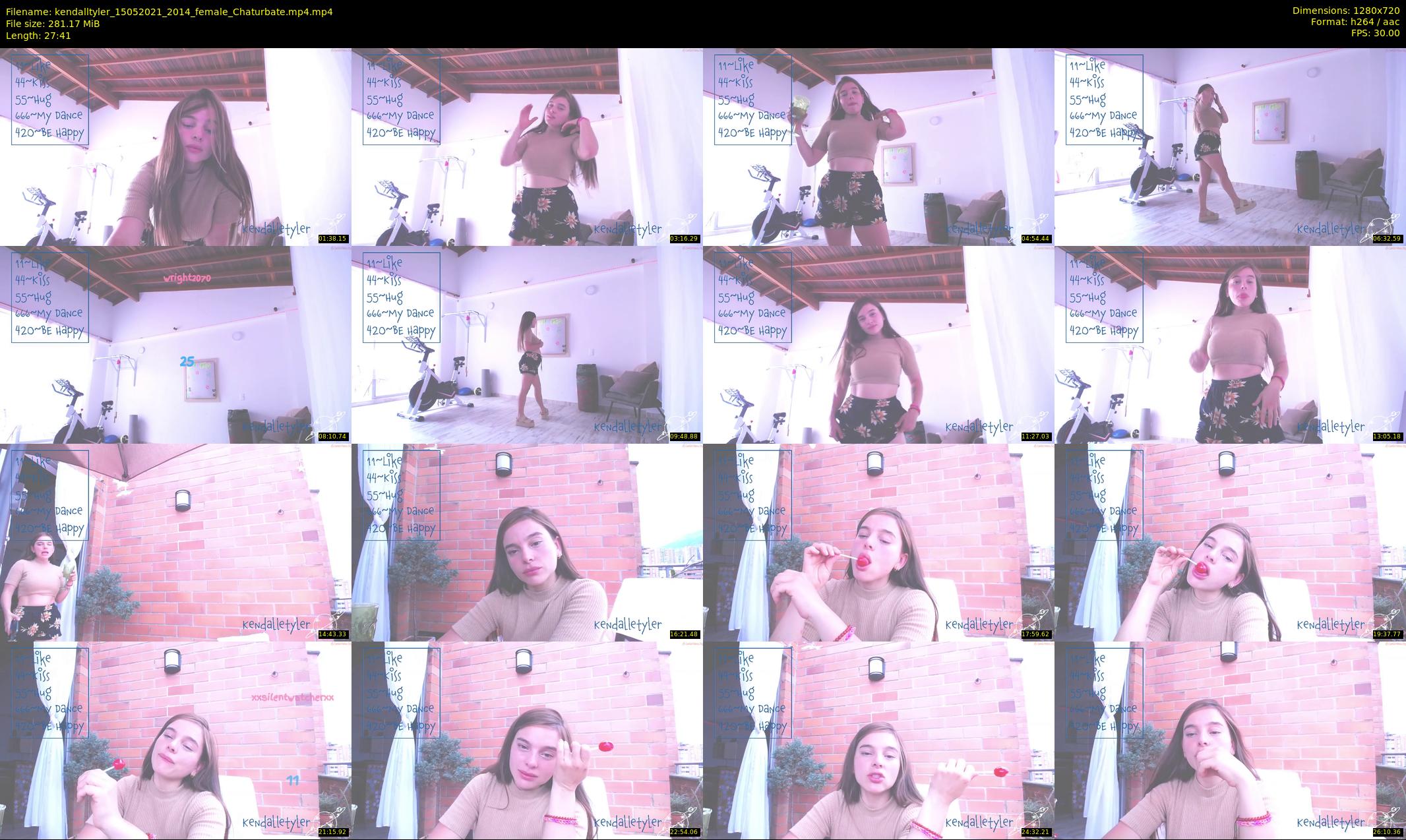kendalltyler — 28 minute Chaturbate female cam show recording, 720p, May 15, 2021