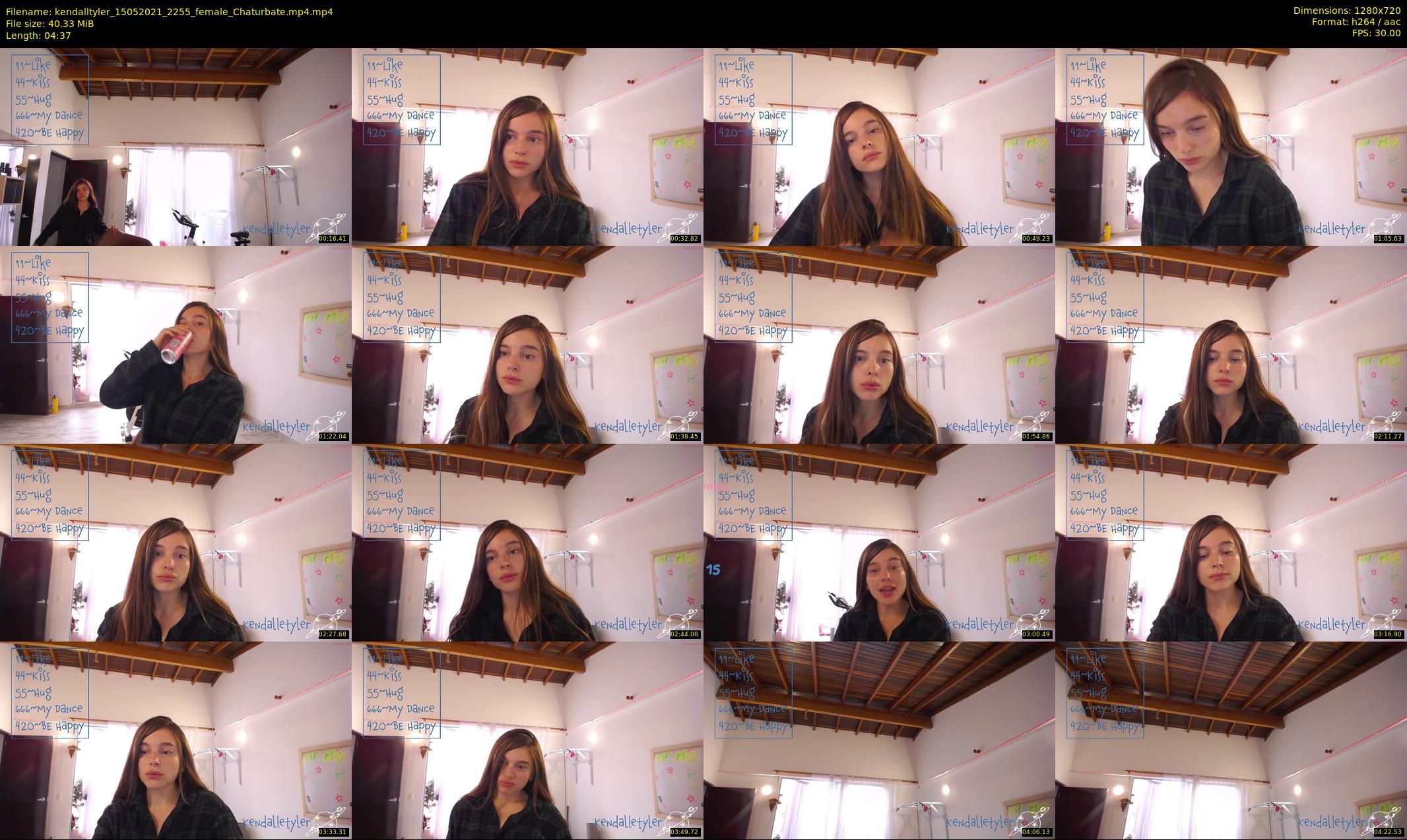 kendalltyler — 5 minute Chaturbate female cam show recording, 720p, May 15, 2021