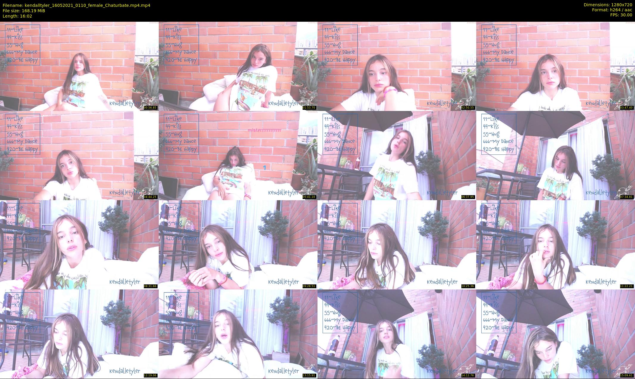 kendalltyler — 17 minute Chaturbate female cam show recording, 720p, May 16, 2021