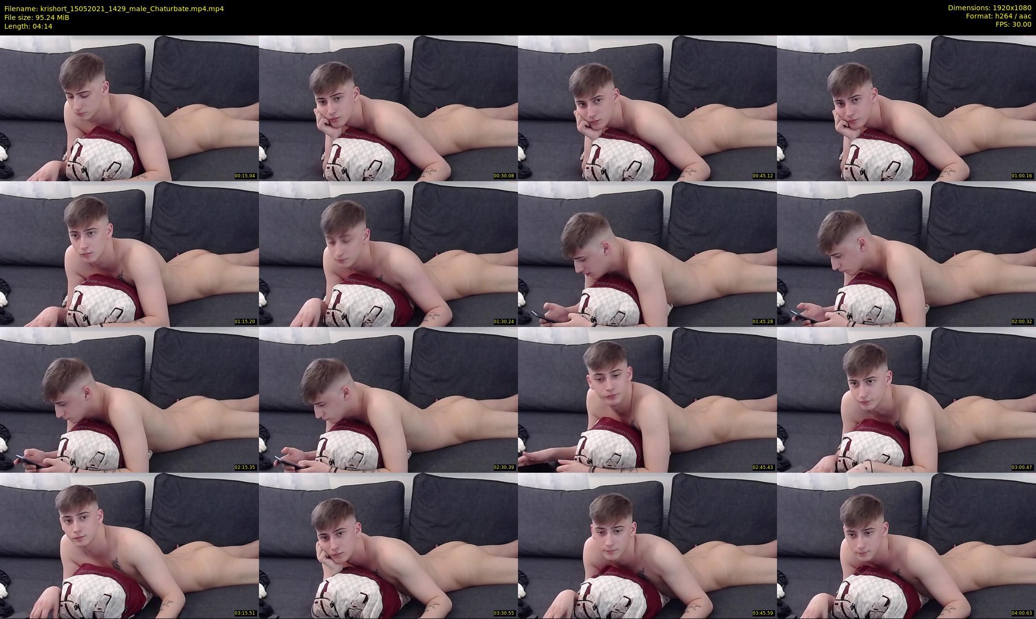 krishort — 5 minute Chaturbate male cam show recording, 1080p, May 15, 2021