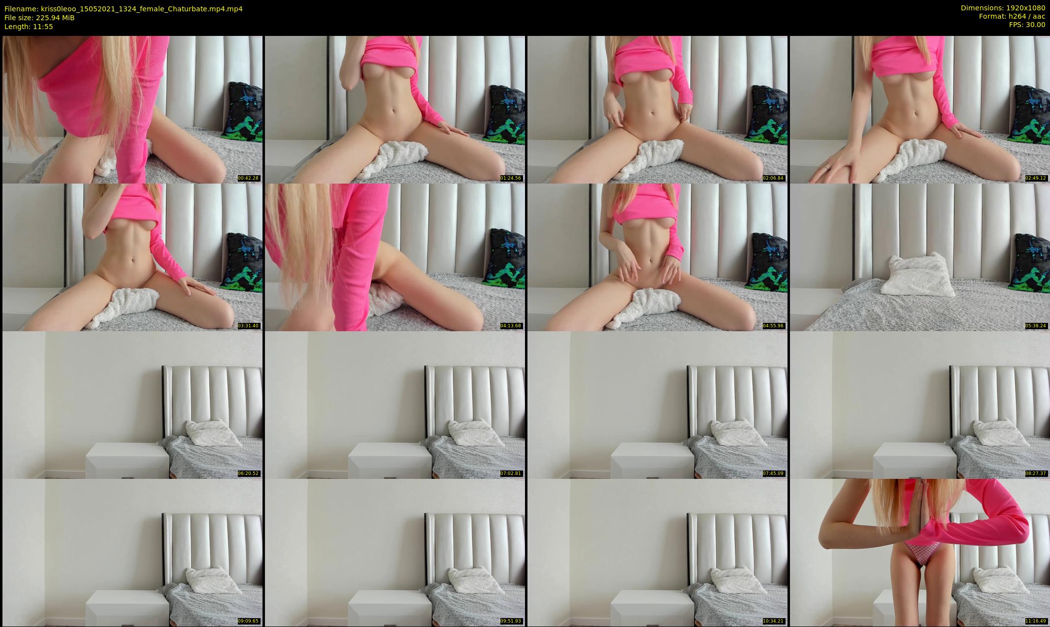 kriss0leoo — 12 minute Chaturbate couple cam show recording, 1080p, May 15, 2021