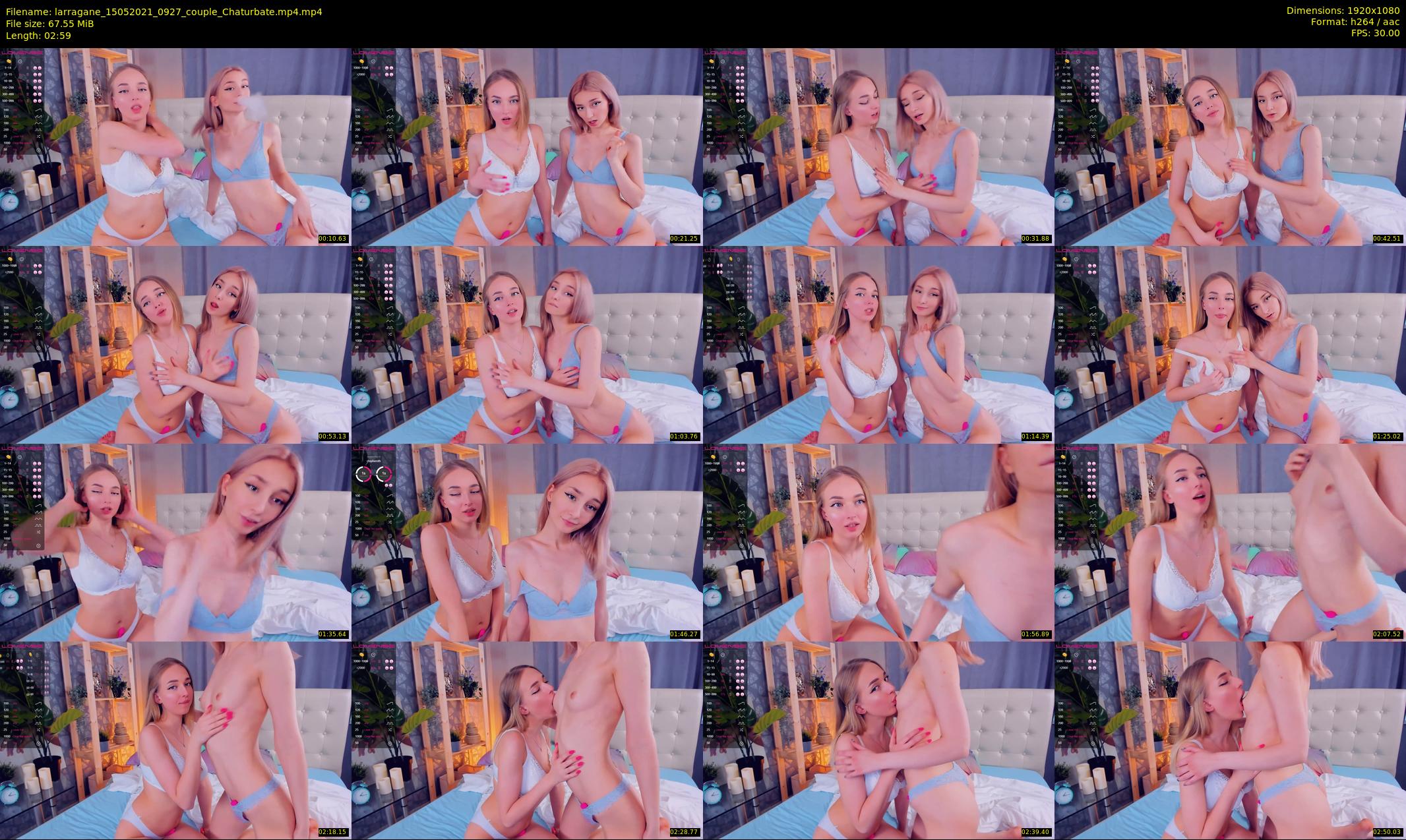 larragane — 3 minute Chaturbate couple cam show recording, 1080p, May 15, 2021