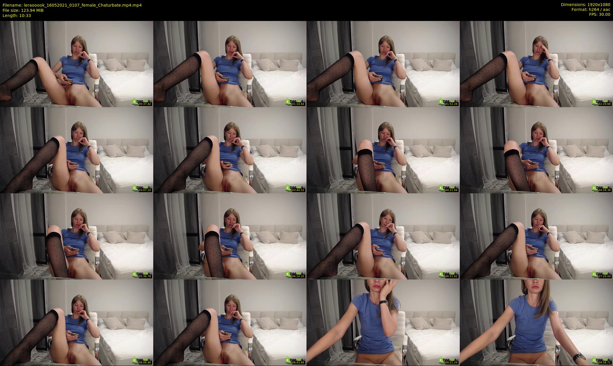 leraooook — 11 minute Chaturbate female cam show recording, 1080p, May 16, 2021