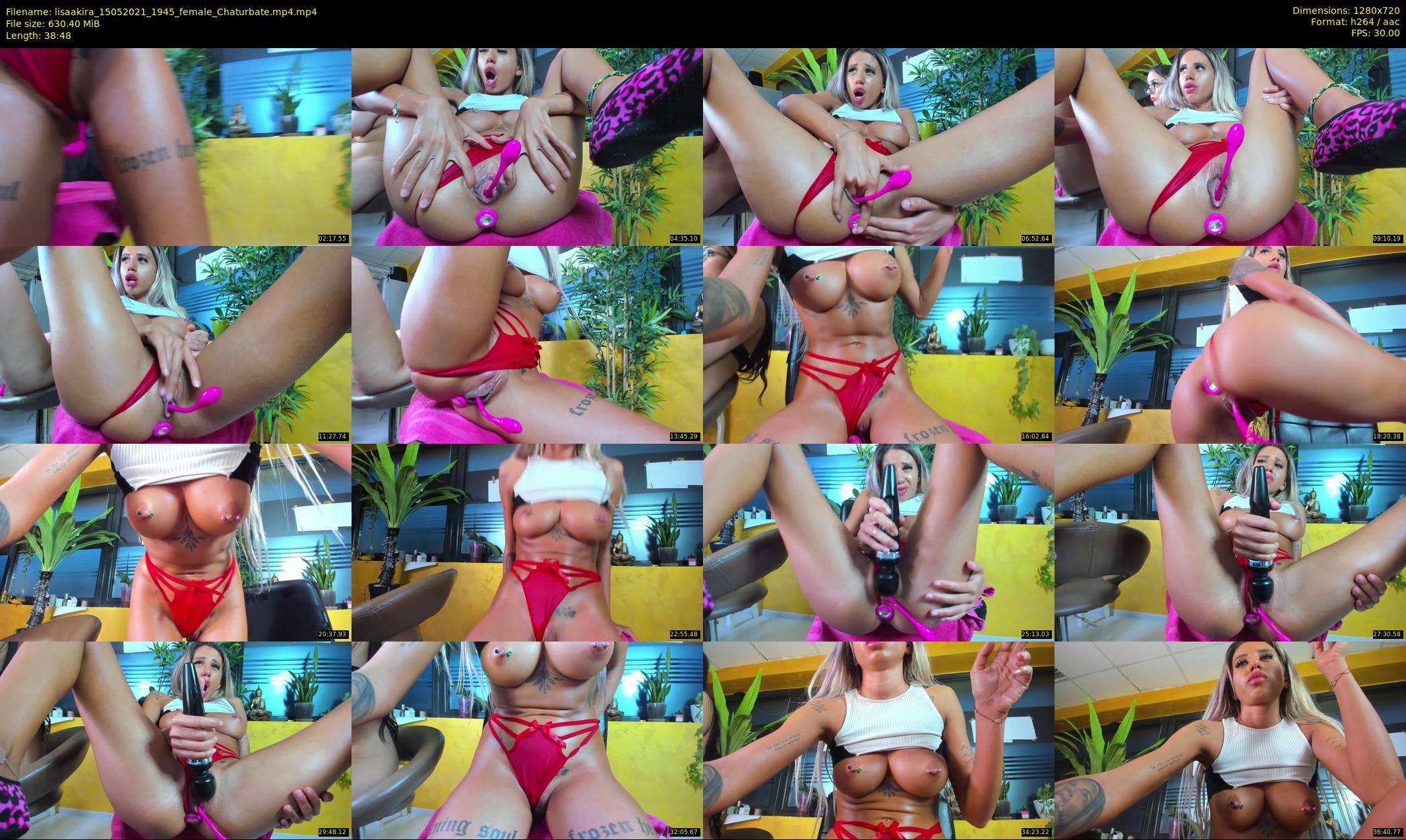 lisaakira — 39 minute Chaturbate female cam show recording, 720p, May 15, 2021
