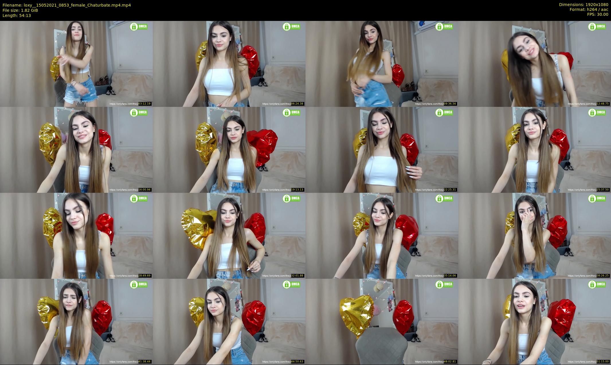 loxy_ — 55 minute Chaturbate female cam show recording, 1080p, May 15, 2021