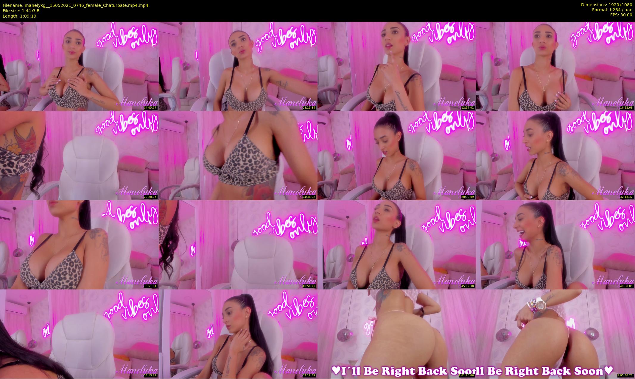 manelykg_ — 70 minute Chaturbate female cam show recording, 1080p, May 15, 2021