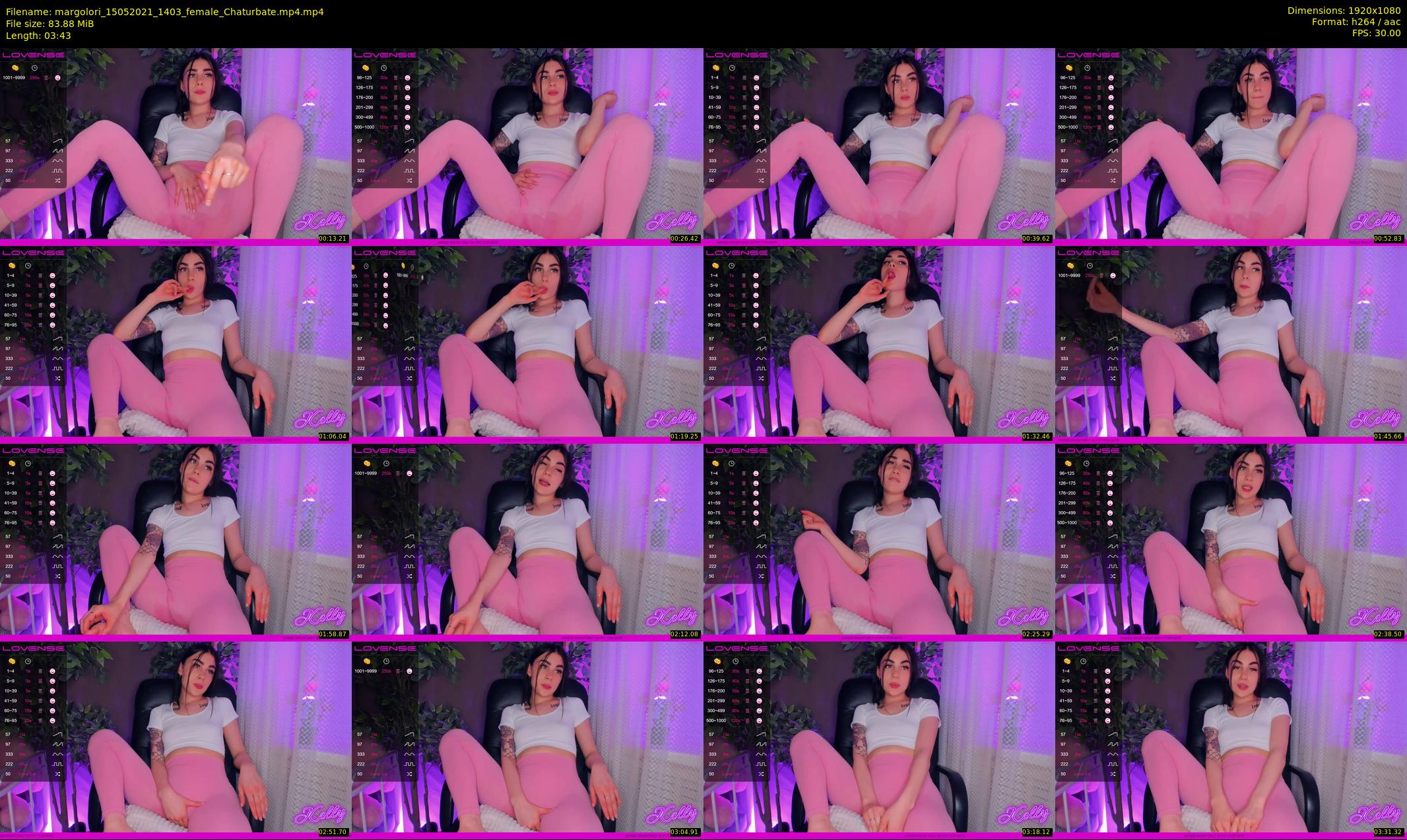 margolori — 4 minute Chaturbate couple cam show recording, 1080p, May 15, 2021