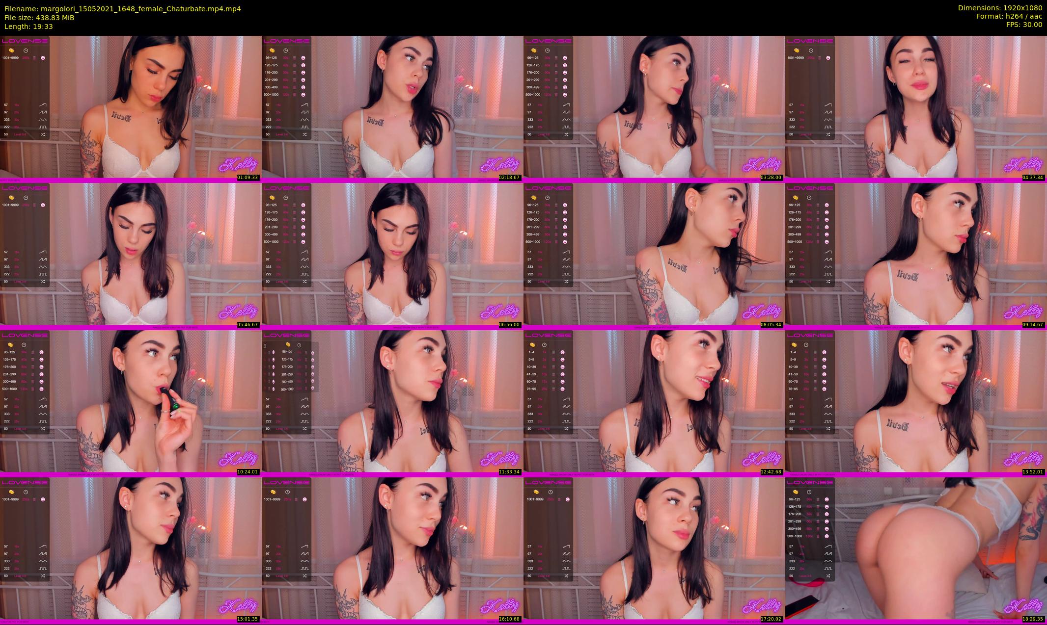 margolori — 20 minute Chaturbate couple cam show recording, 1080p, May 15, 2021
