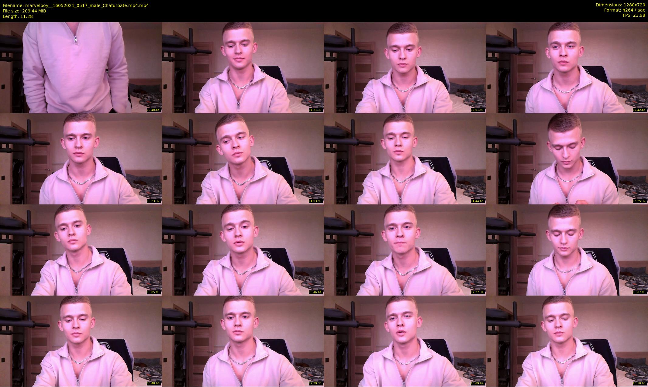 marvelboy_ — 12 minute Chaturbate male cam show recording, 720p, May 16, 2021