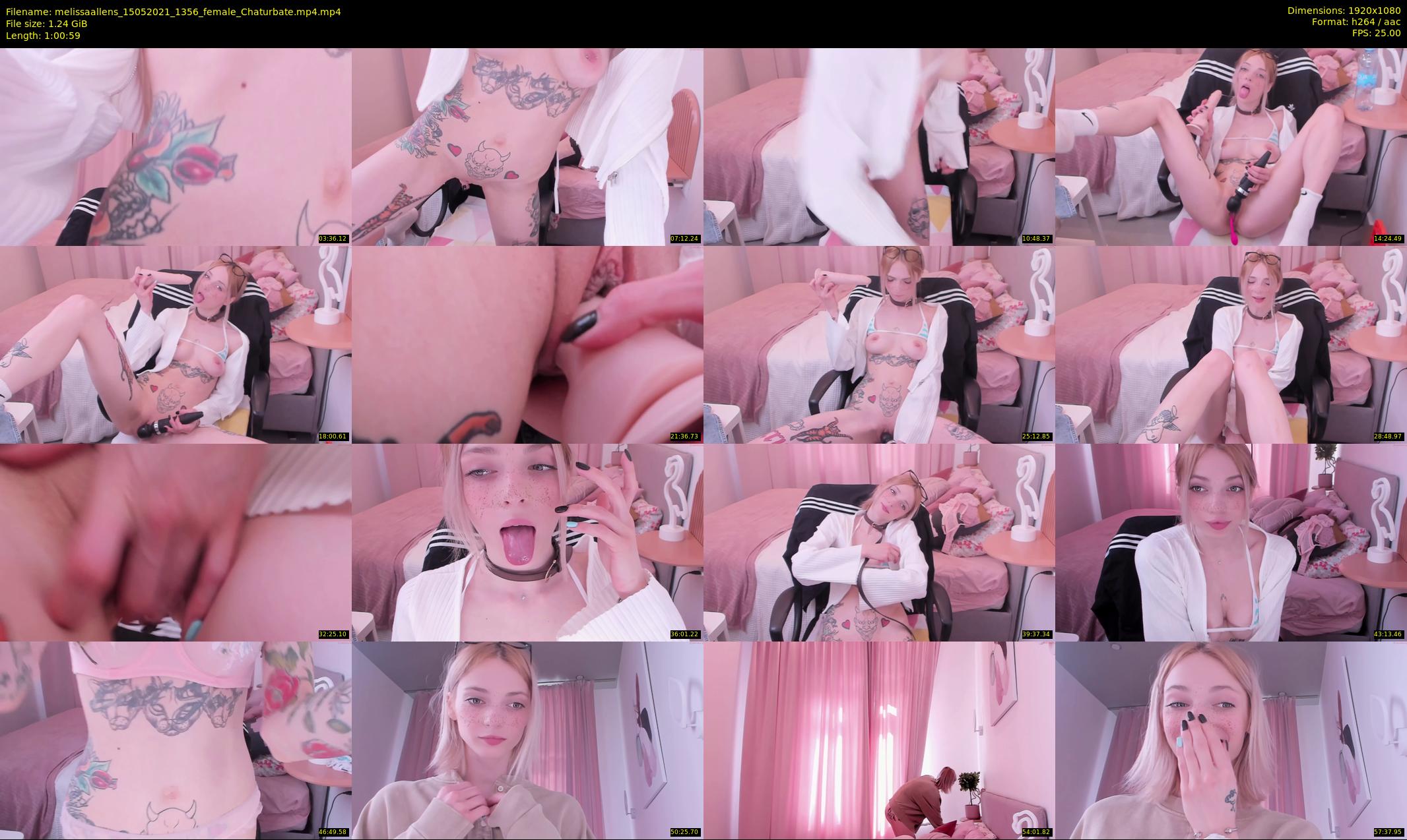 melissaallens — 61 minute Chaturbate female cam show recording, 1080p, May 15, 2021