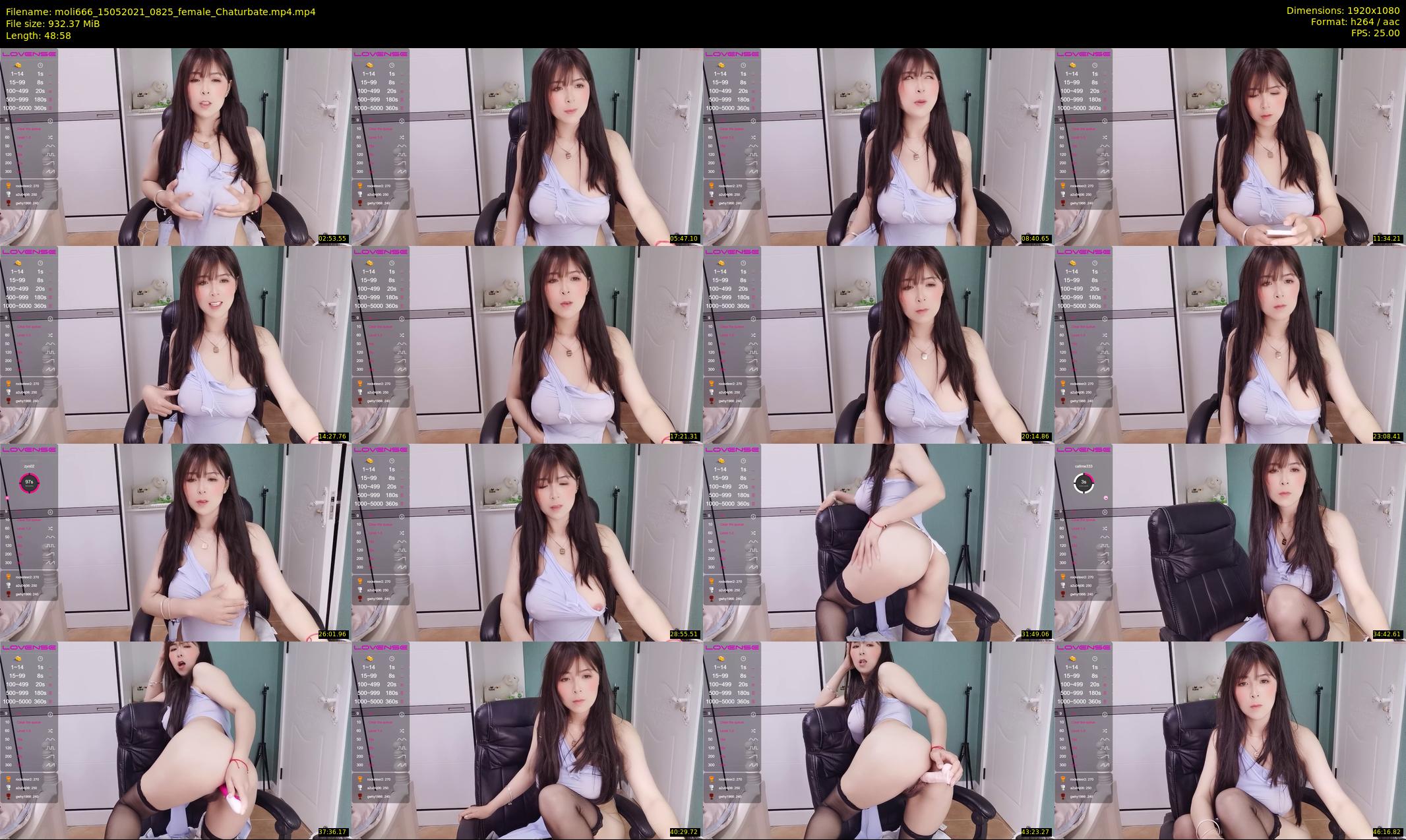 moli666 — 49 minute Chaturbate female cam show recording, 1080p, May 15, 2021
