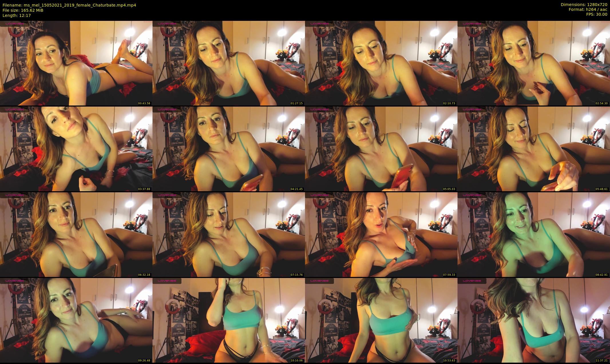 ms_mel — 13 minute Chaturbate female cam show recording, 720p, May 15, 2021