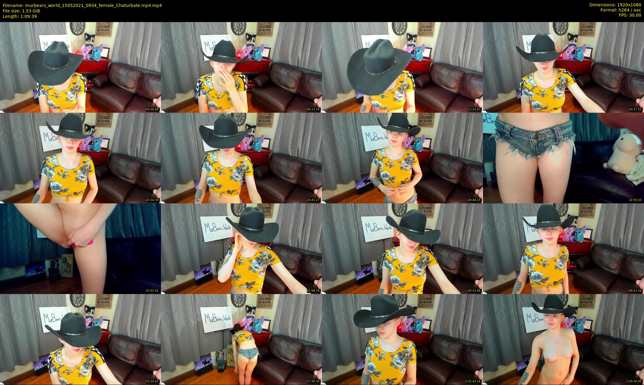 murbears_world — 70 minute Chaturbate female cam show recording, 1080p, May 15, 2021