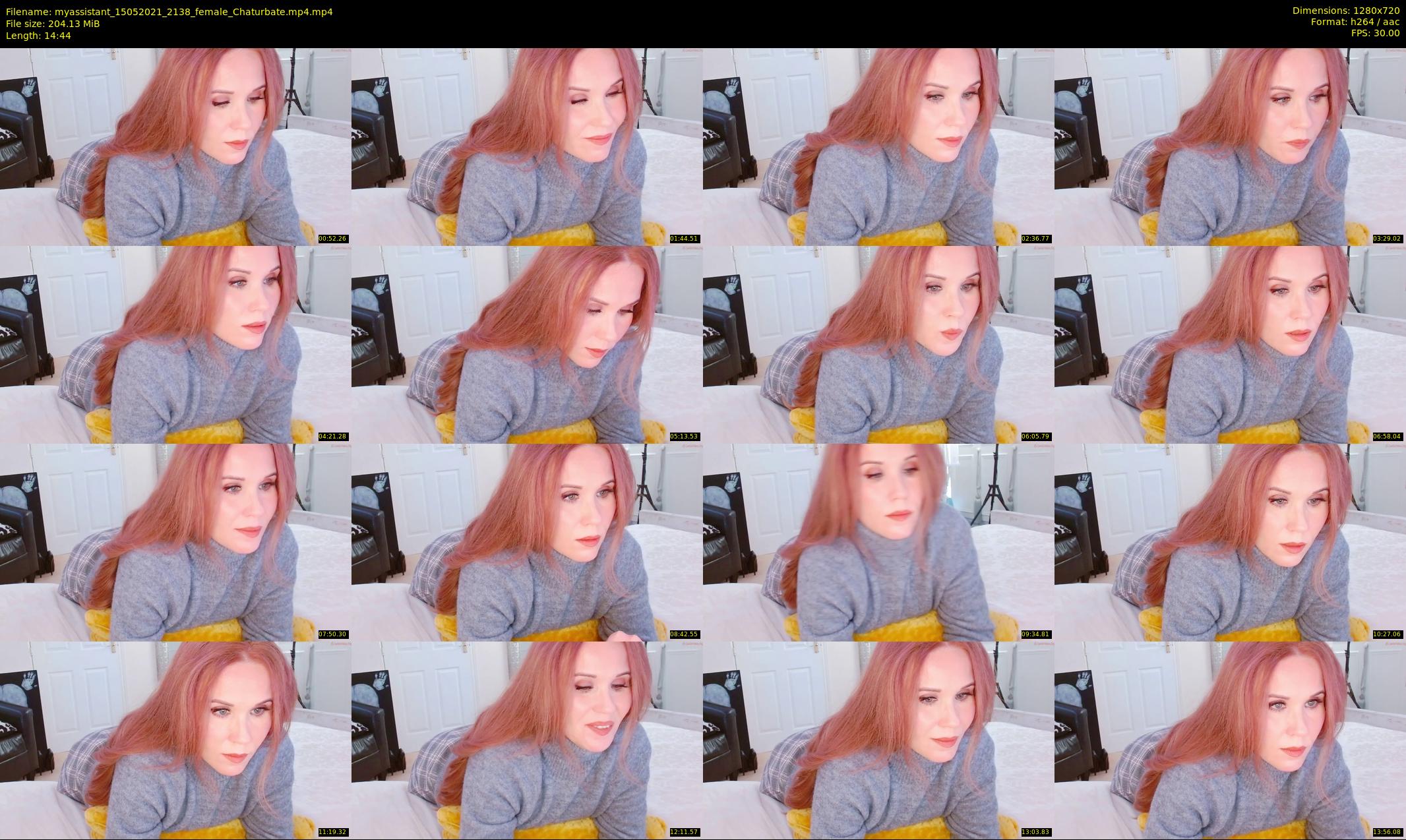 myassistant — 15 minute Chaturbate female cam show recording, 720p, May 15, 2021
