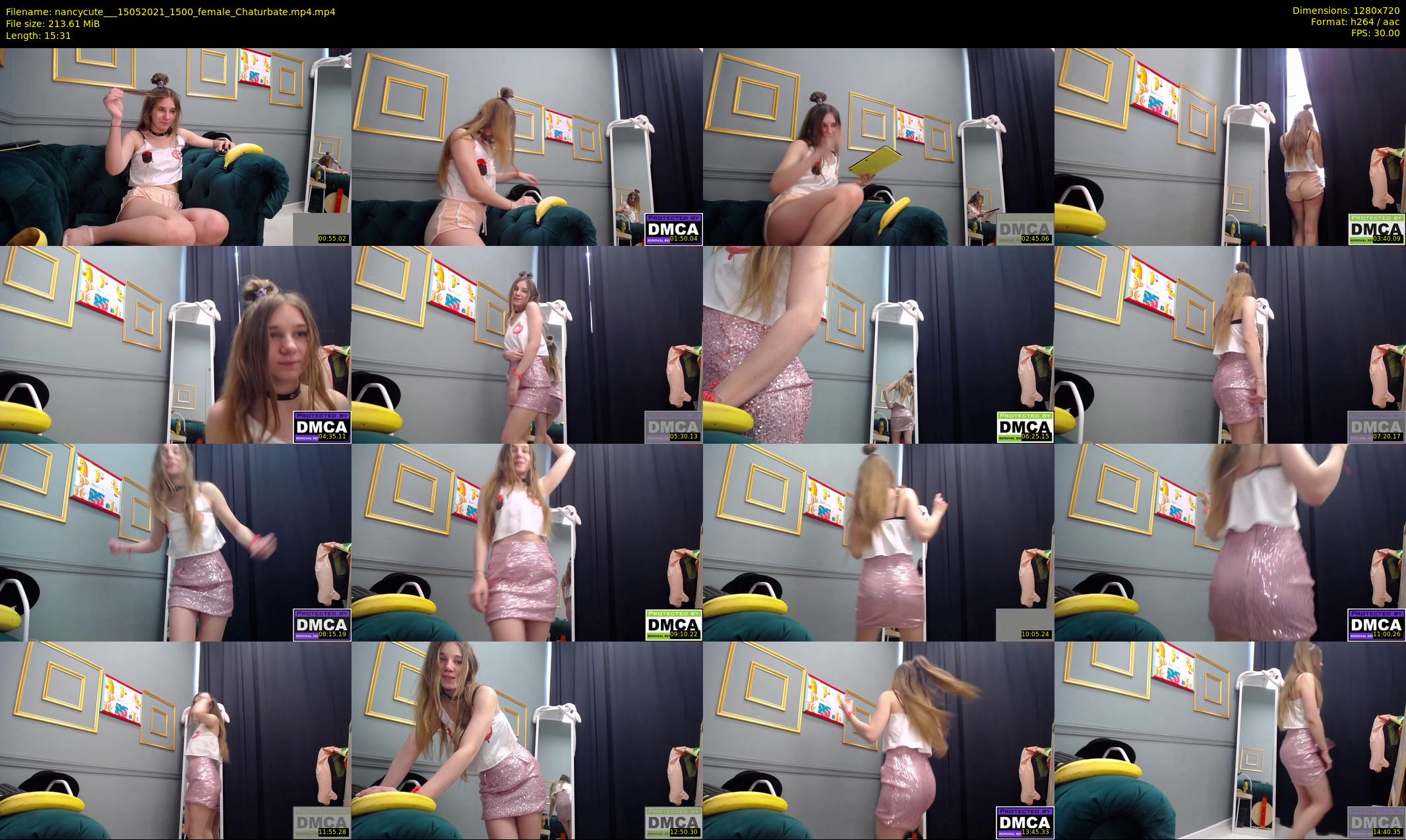nancycute__ — 16 minute Chaturbate female cam show recording, 720p, May 15, 2021
