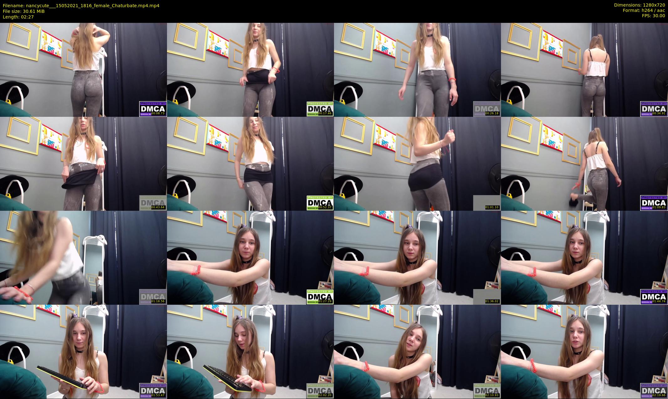 nancycute__ — 3 minute Chaturbate female cam show recording, 720p, May 15, 2021