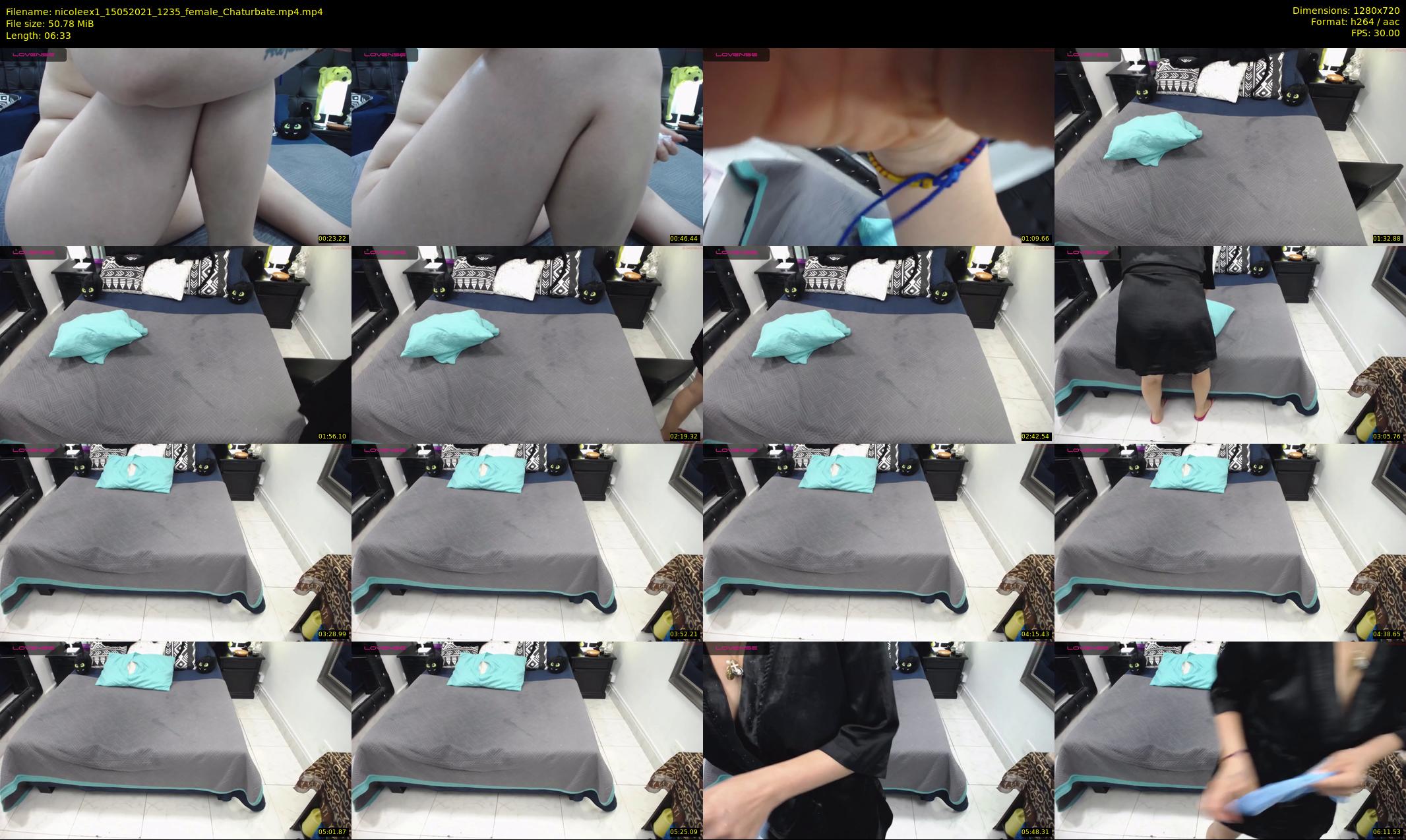 nicoleex1 — 7 minute Chaturbate female cam show recording, 720p, May 15, 2021