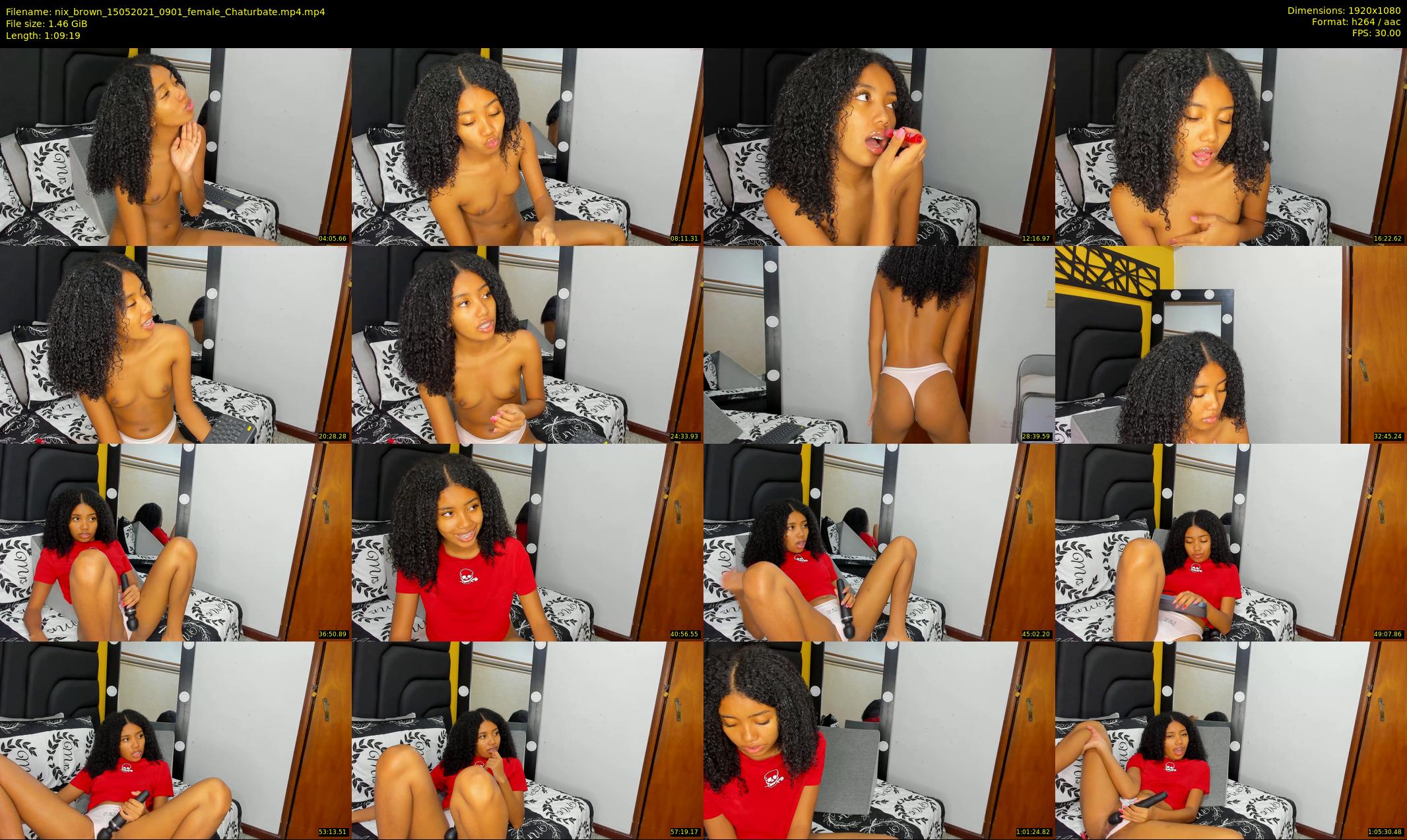 nix_brown — 70 minute Chaturbate female cam show recording, 1080p, May 15, 2021